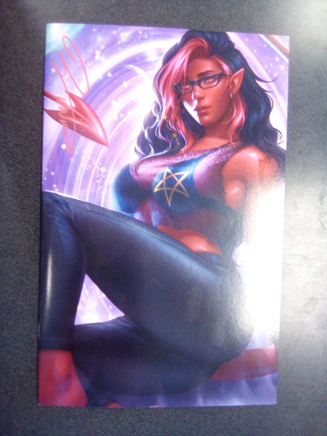 Seraph and the Seven #1 Chaz Full Art Variant Signed
