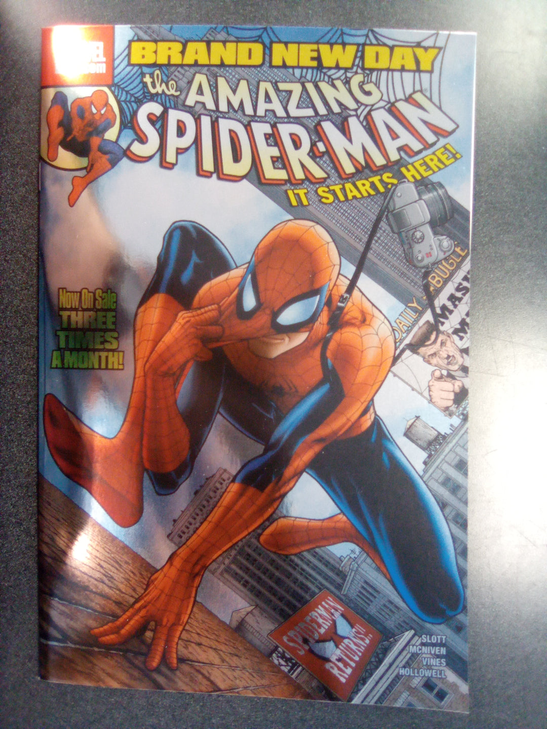 Amazing Spider-Man #546 Facsimile Edition Foil Variant