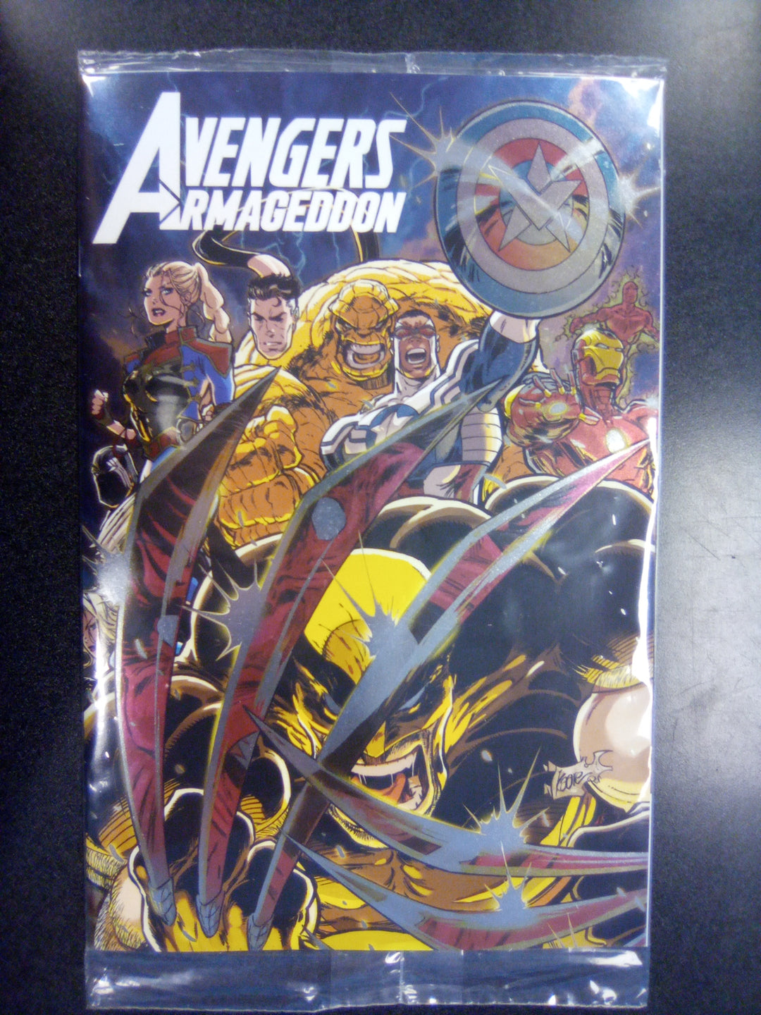 Avengers: Armageddon #1 Kaare Andrews Foil Variant