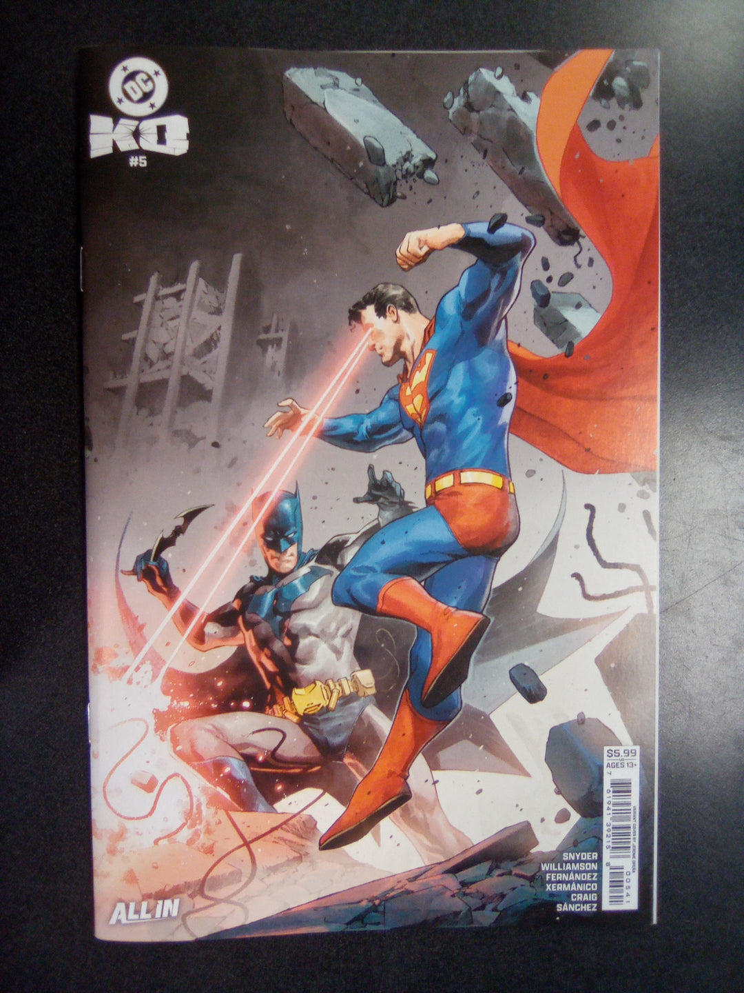 DC K.O. #5 Cover D Jerome Opena Variant