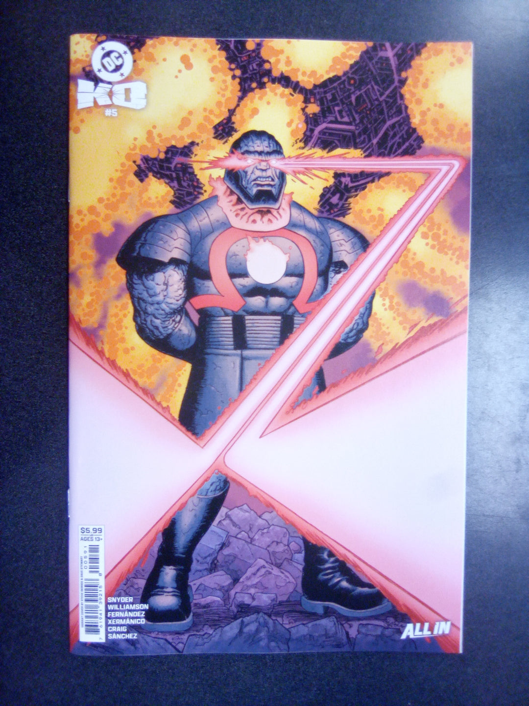DC K.O. #5 Cover H Steve Skroce Darkseid Variant