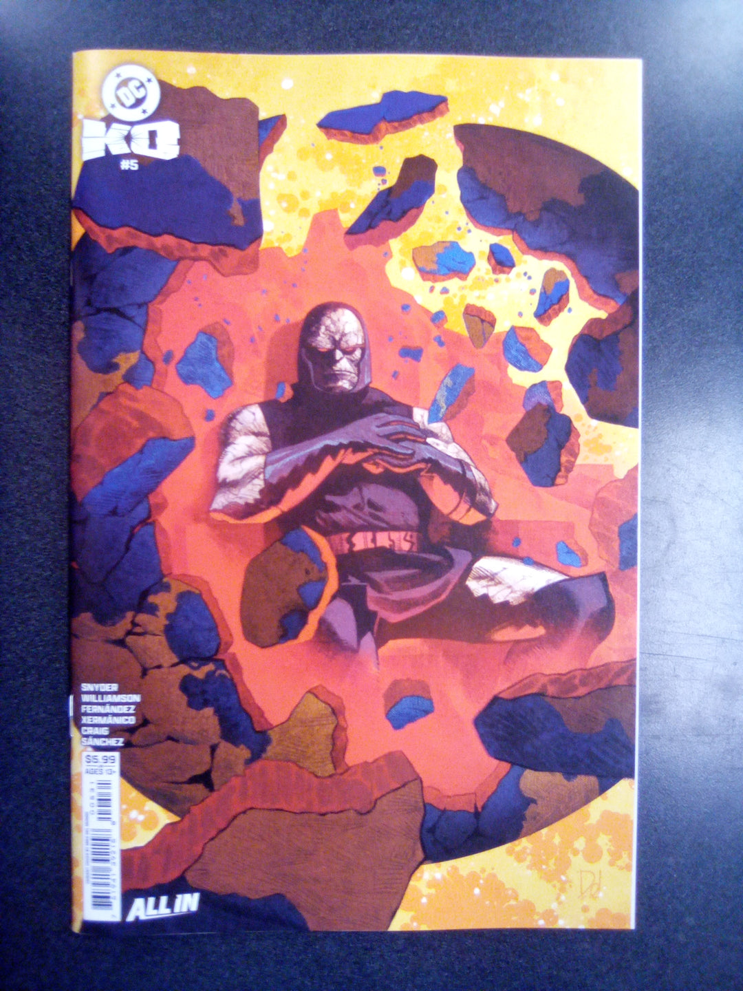 DC K.O. #5 Cover C Mike Del Mundo Card Stock Variant