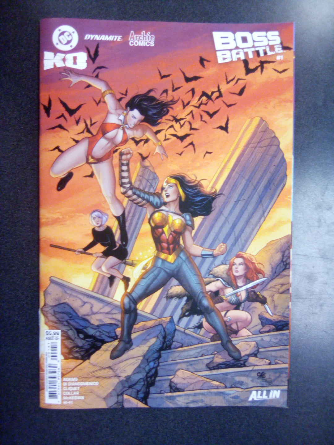 DC K.O. Boss Battle #1 (One Shot) Cover D Frank Cho Card Stock Variant