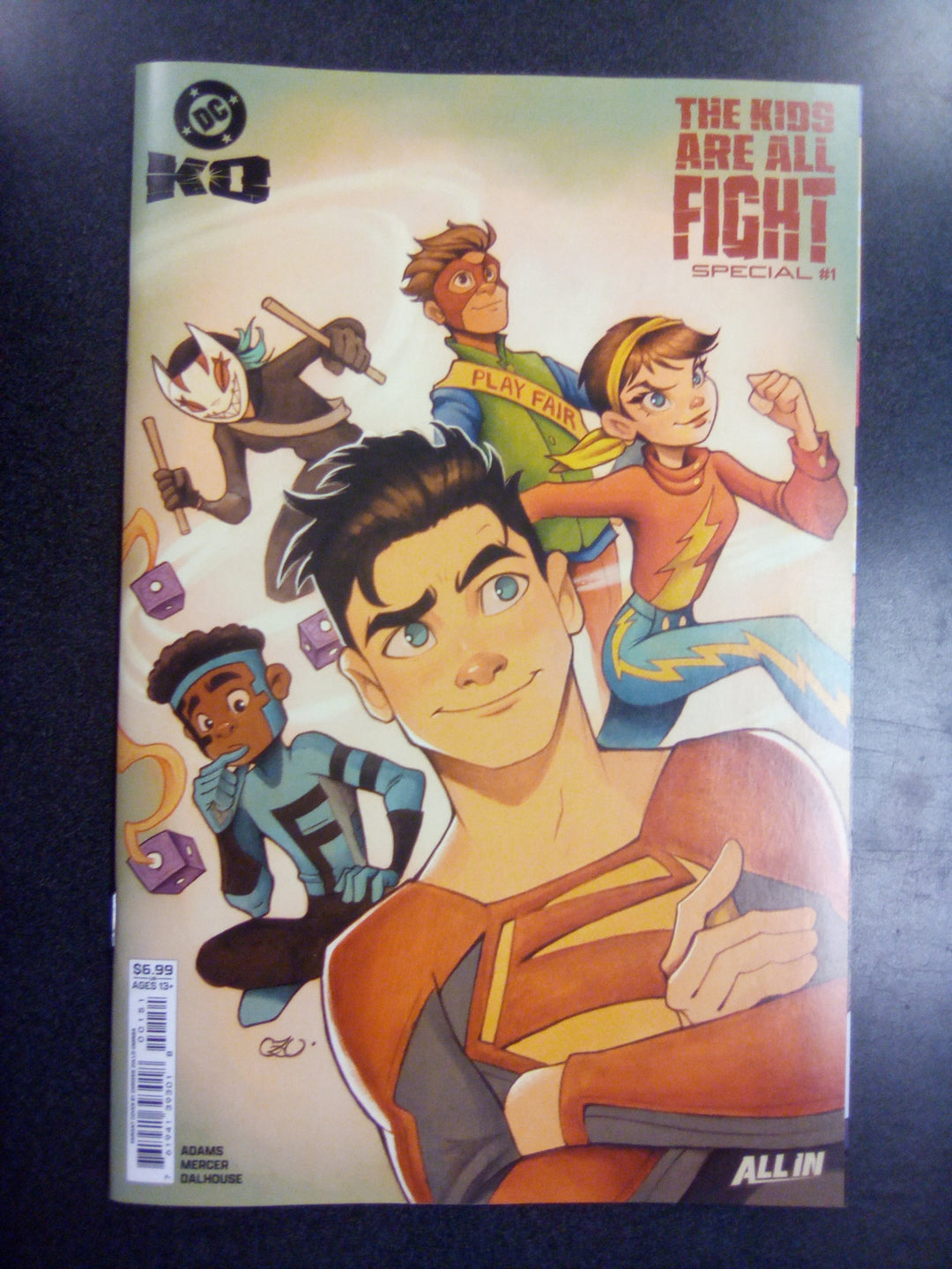 DC K.O. The Kids Are All Fight Special #1 (One Shot) Cover B Chrissie Zullo Uminga Card Stock Variant