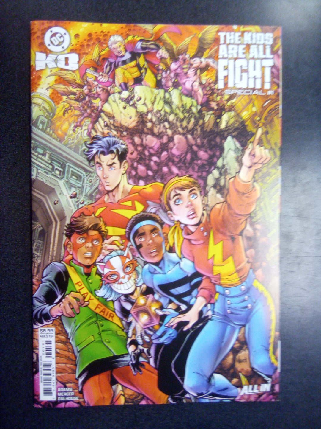 DC K.O. The Kids Are All Fight Special #1 (One Shot) Cover D Todd Nauck Card Stock Variant