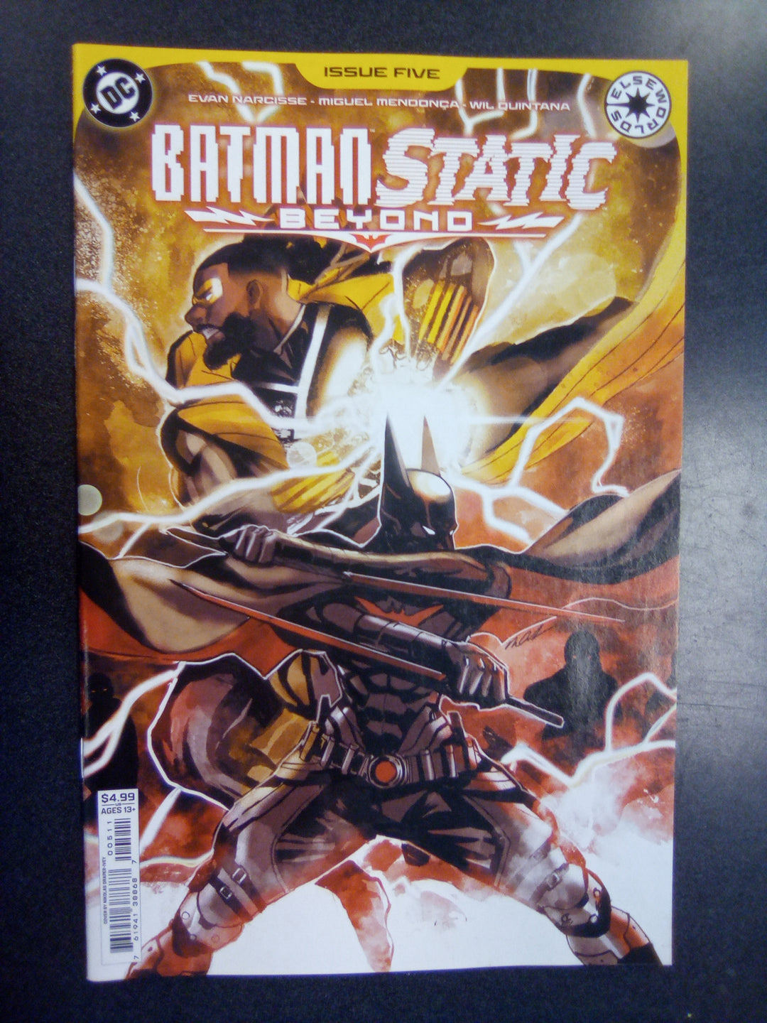 Batman Static Beyond #5 Cover A Nikolas Draper Ivey