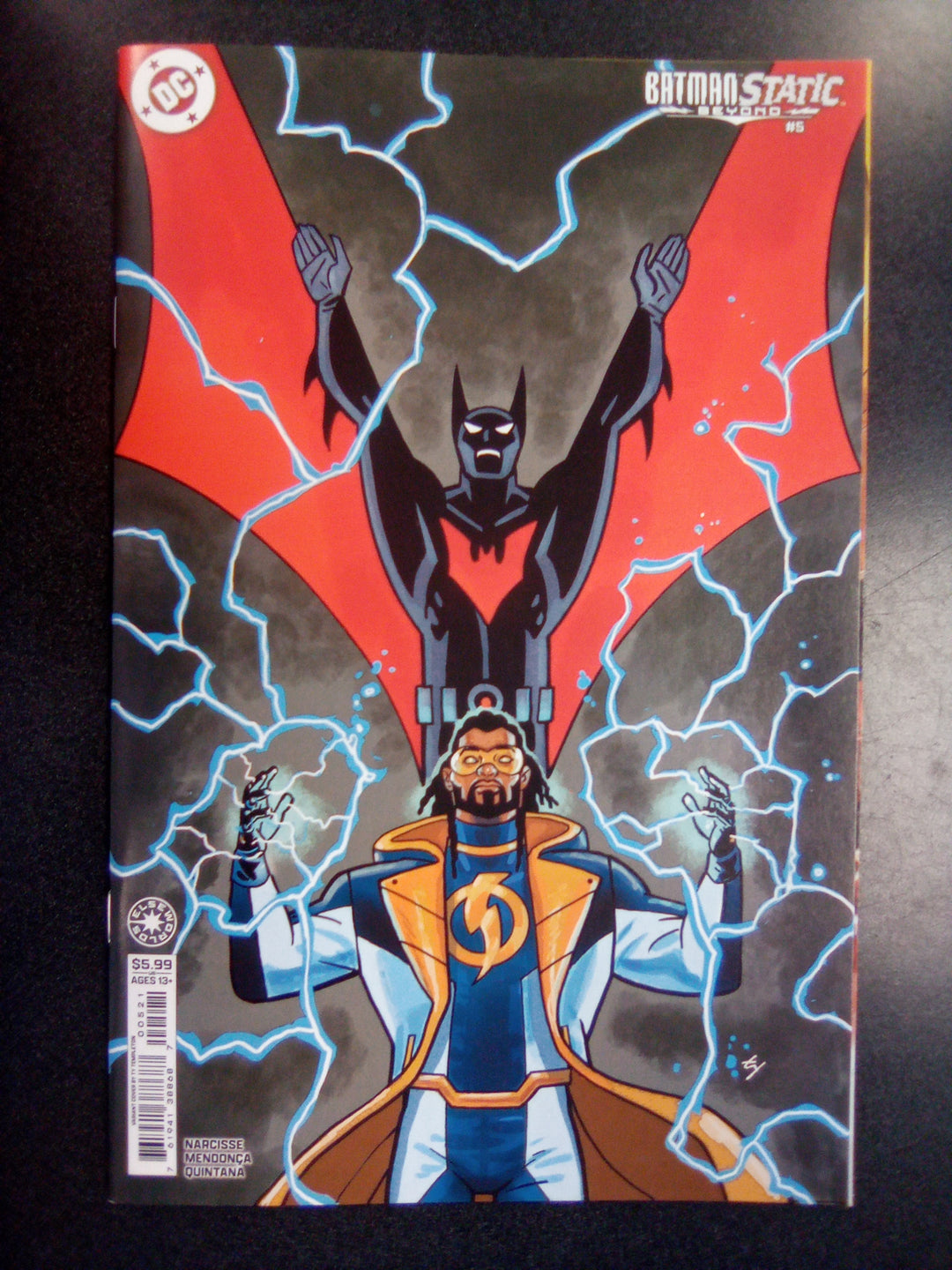 Batman Static Beyond #5 Cover B Ty Templeton Variant
