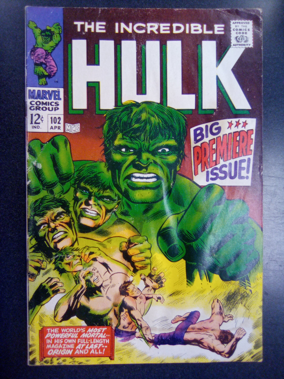 The Incredible Hulk #102 (1968) Poor, Water Damage