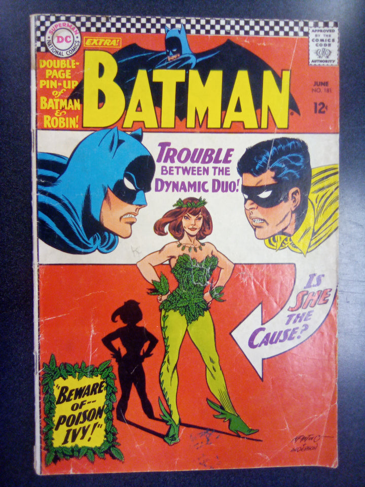 Batman #181 (1966) Poor Condition/Damaged