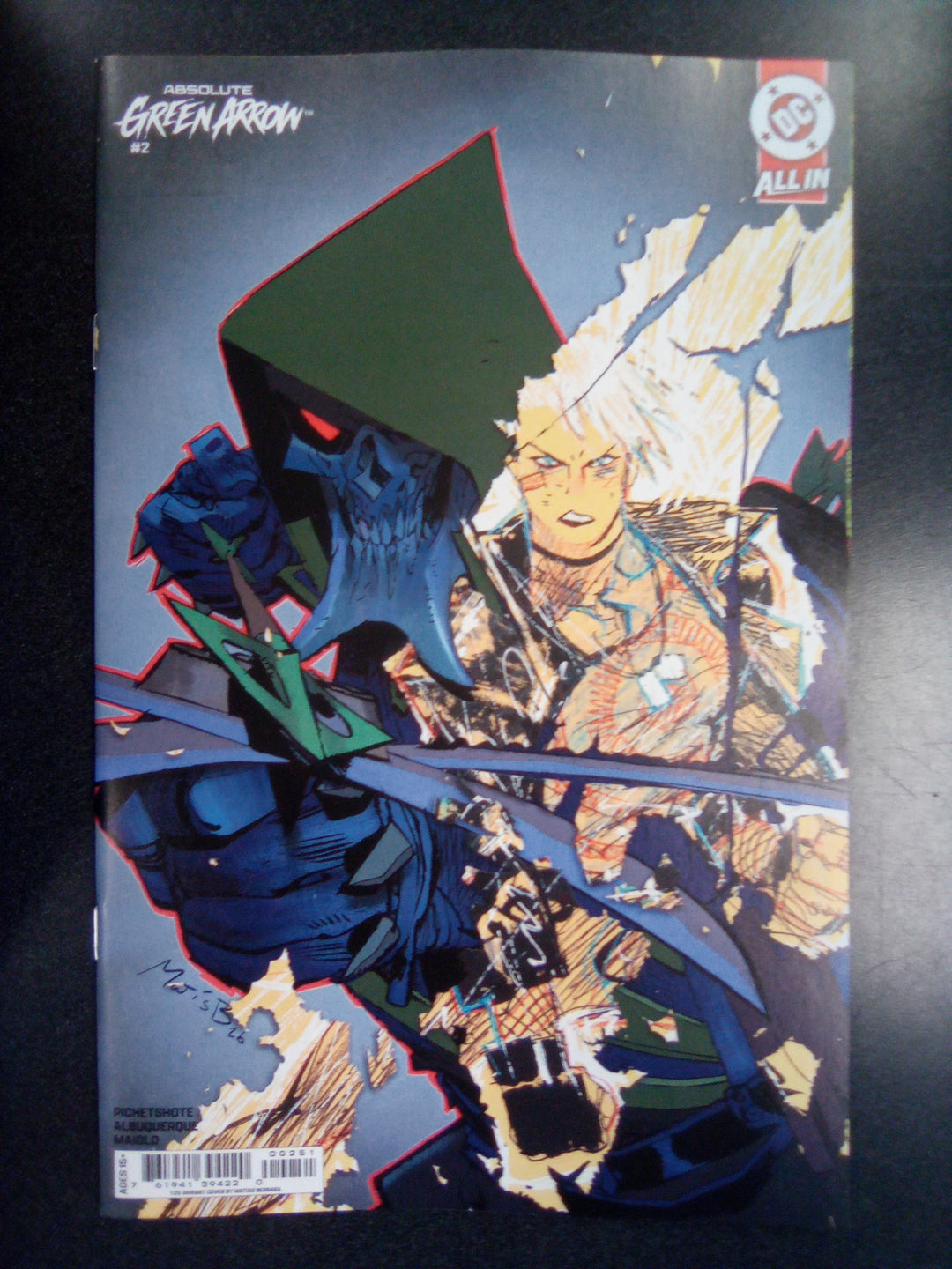 Absolute Green Arrow #2 Cover E 1:25 Matias Bergara Variant