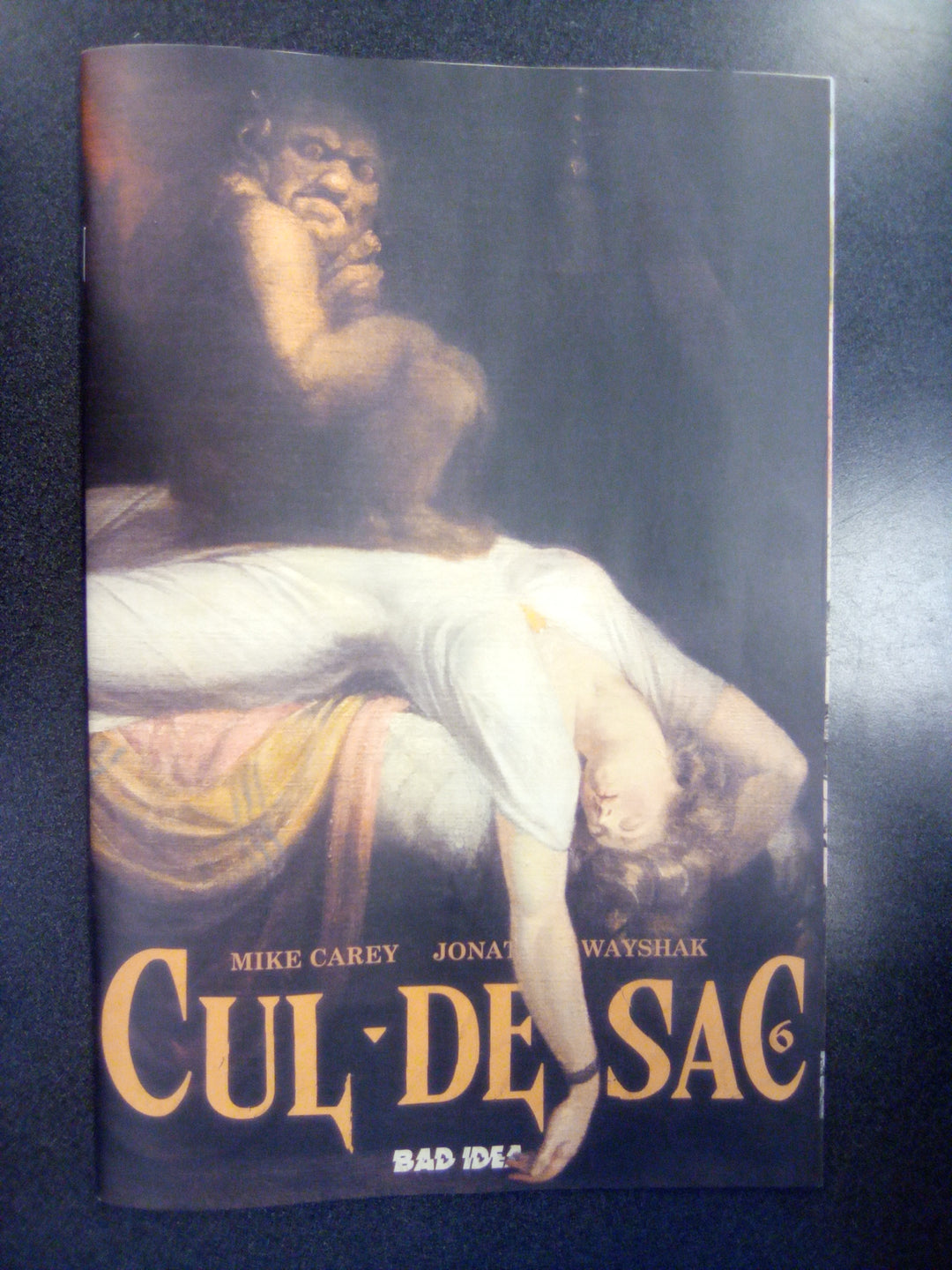 Cul De Sac #6 Cover B  Henry Fuseli Old Masters Variant