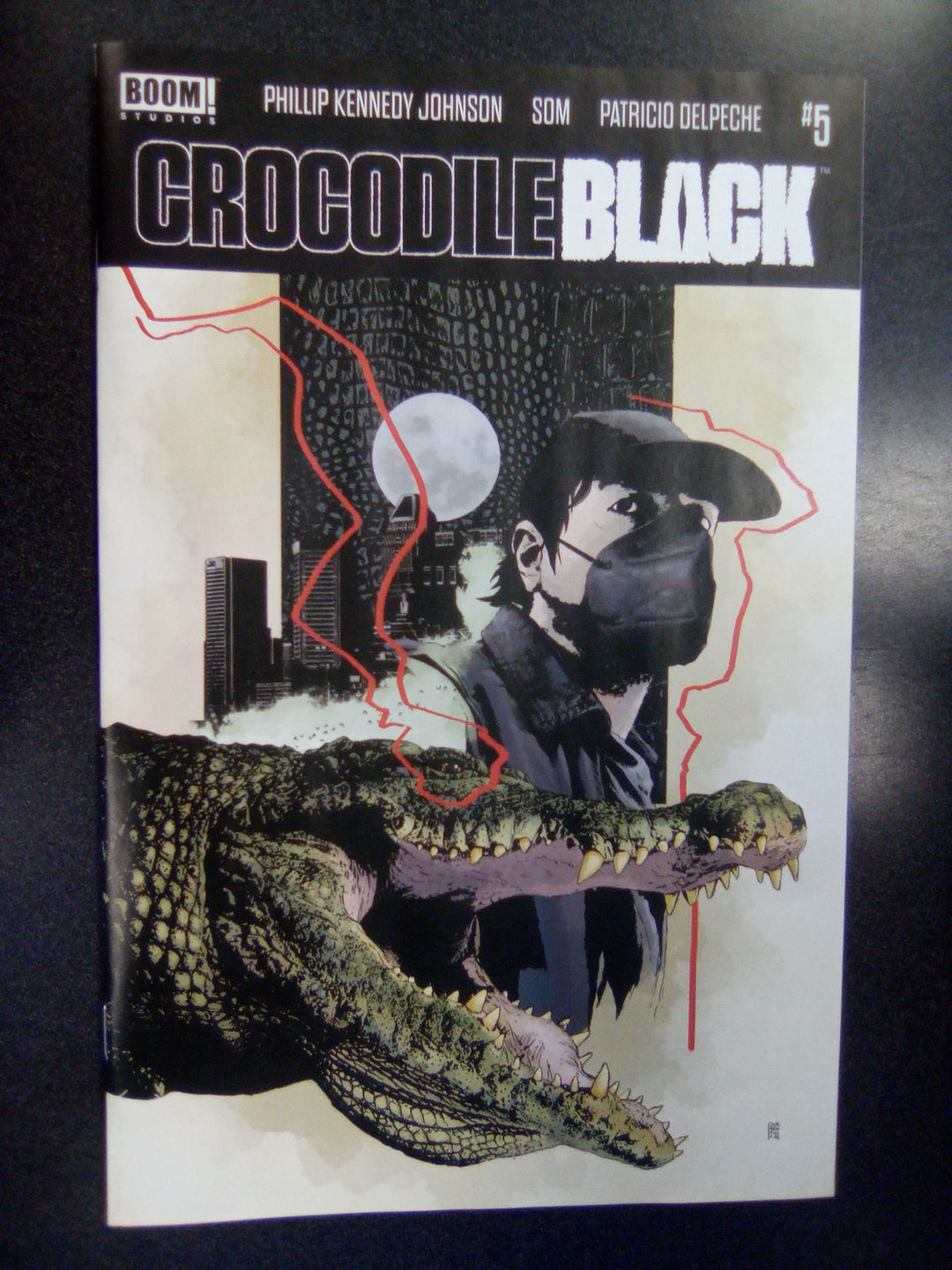 Crocodile Black #5 Cover A Sorrentino