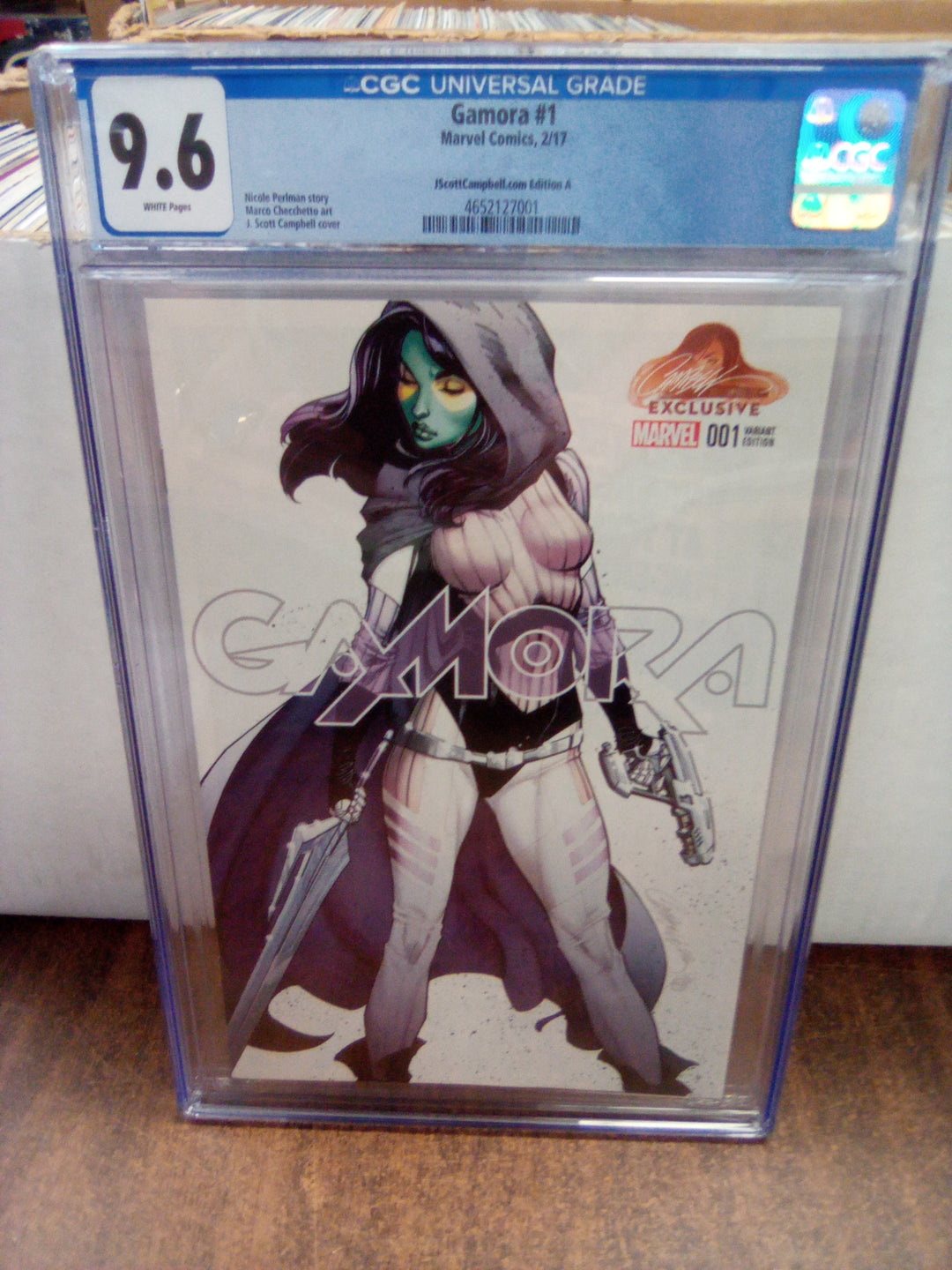 Gamora #1 (2017) CGC 9.6 Campbell Variant A