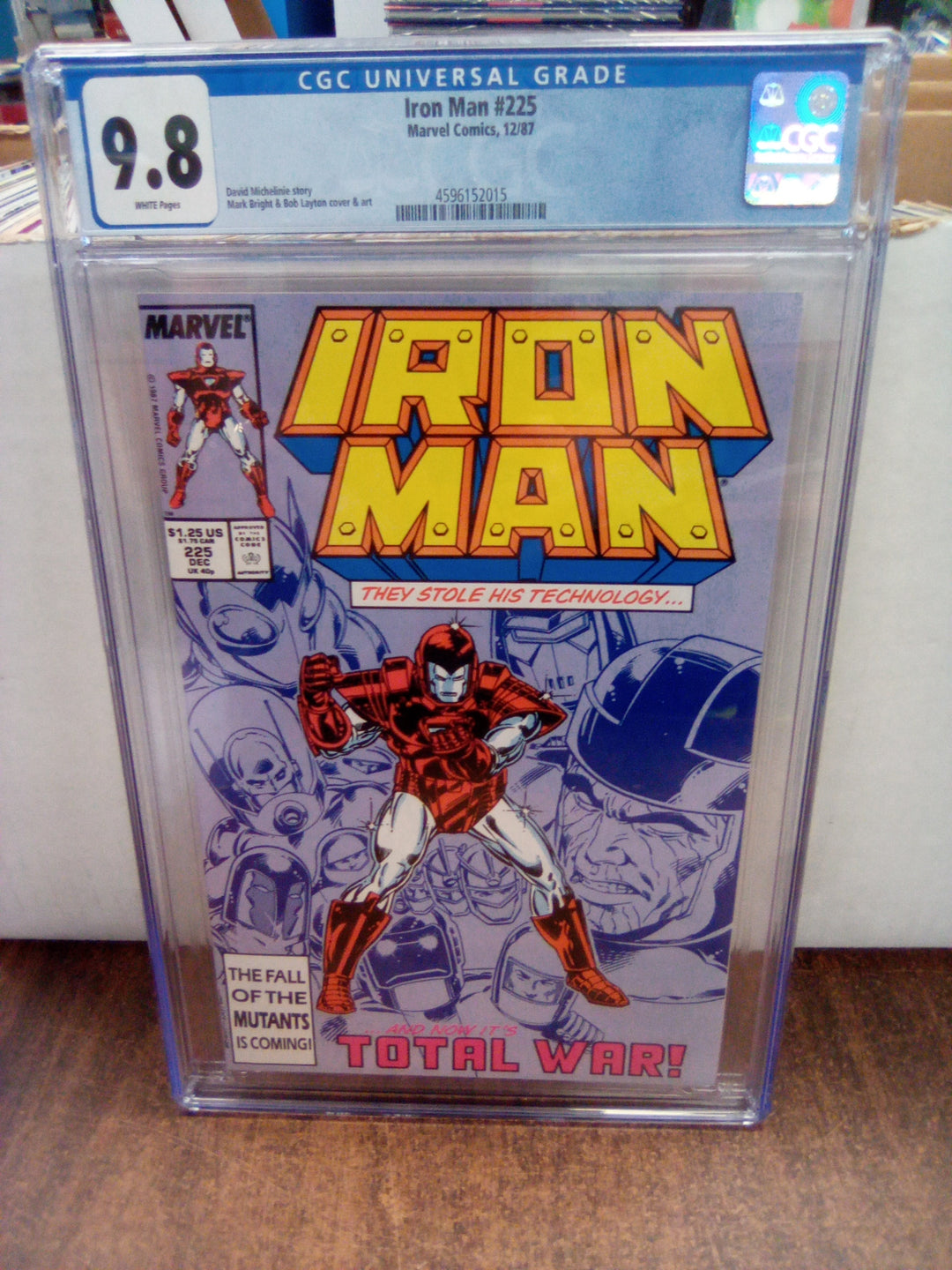 Iron Man #225 (1987) CGC 9.8