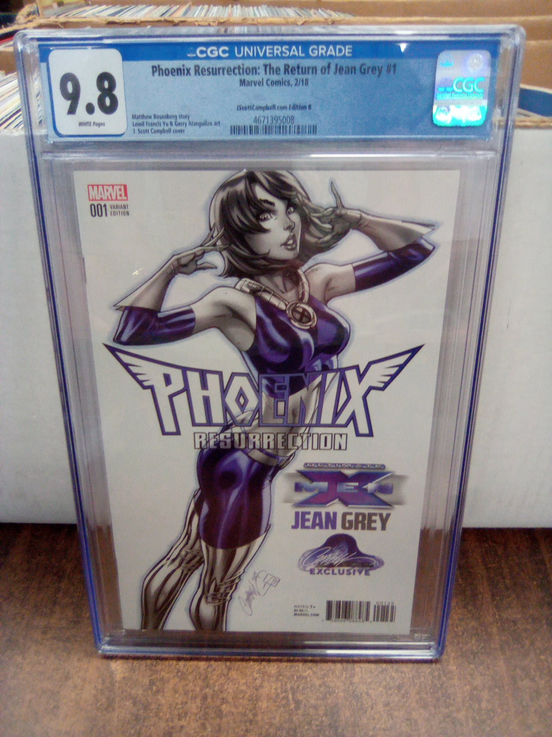 Phoenix Resurrection: The Return of Jean Grey #1 Campbell B CGC 9.8