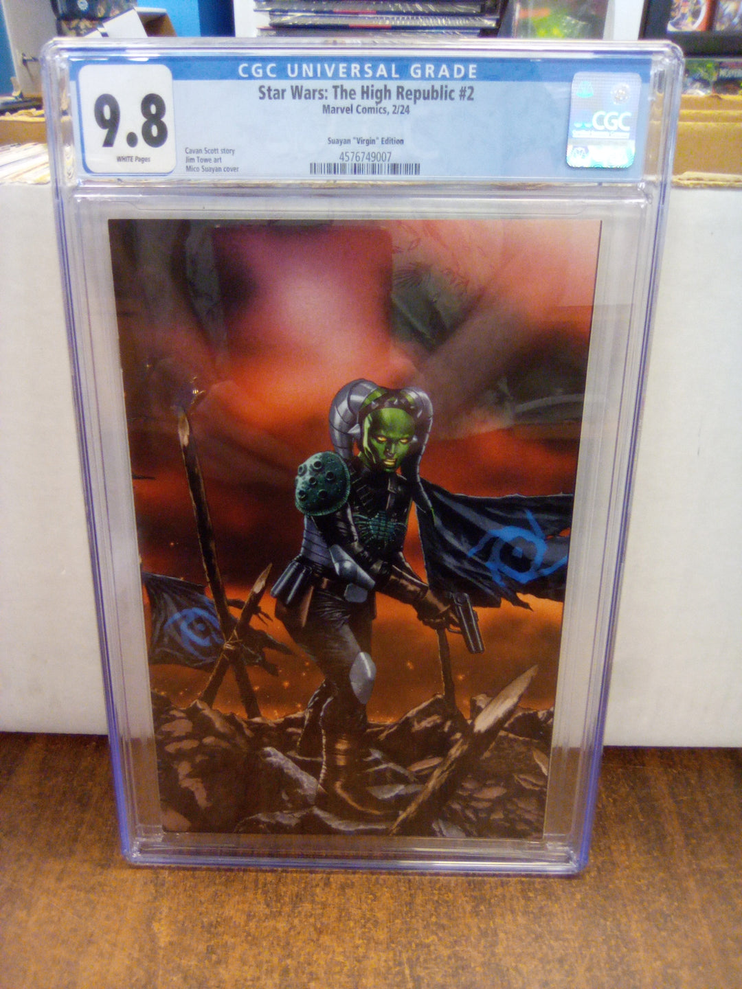 Star Wars The High Republic #2 Suayan Virgin Variant CGC 9.8