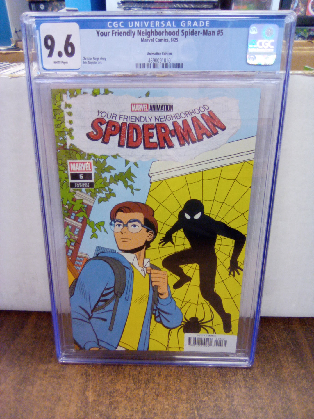 Your Friendly Neighborhood Spider-Man #5 Animation Variant CGC 9.6