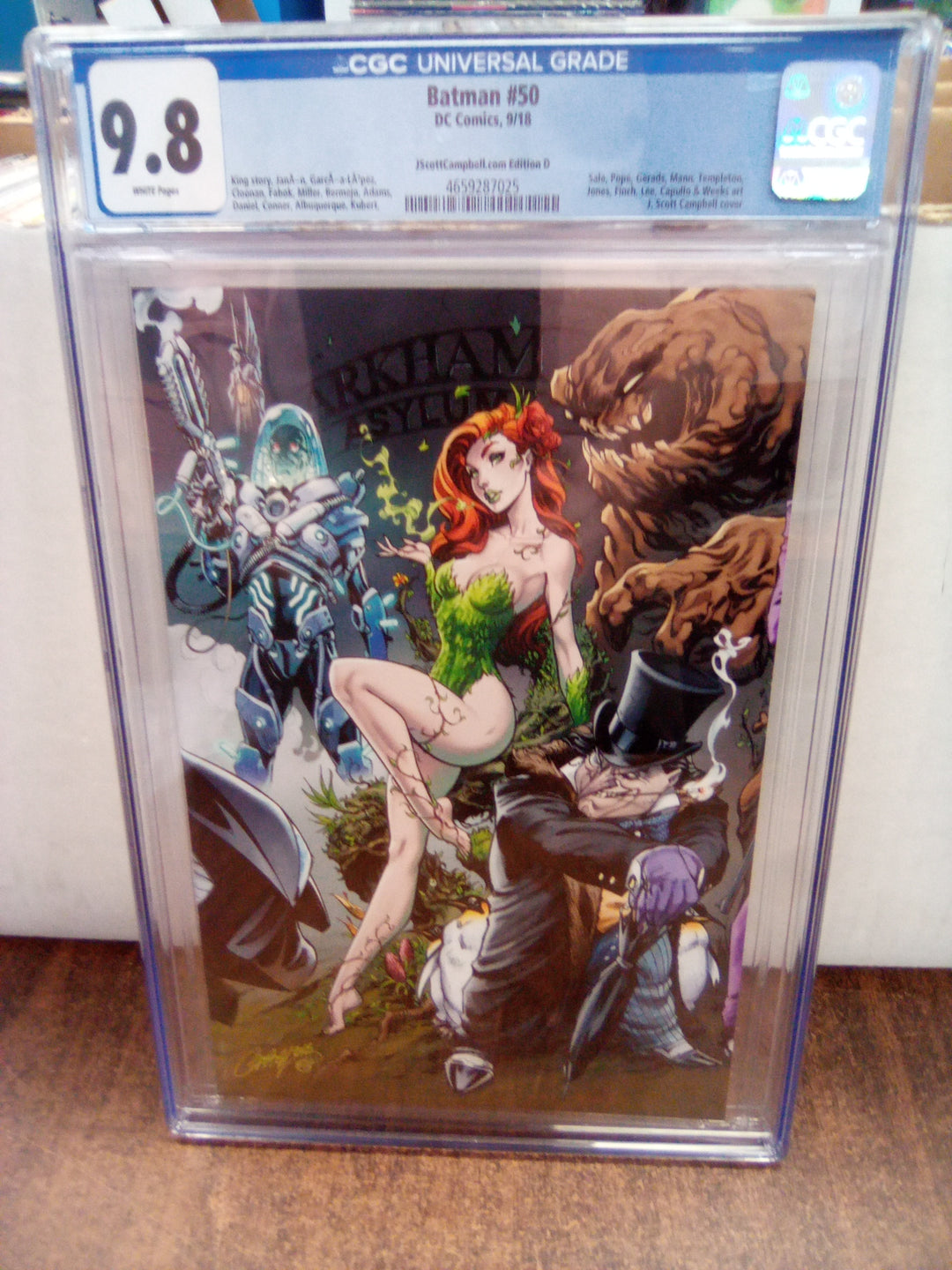 Batman #50 (2018) Campbell D Variant CGC 9.8
