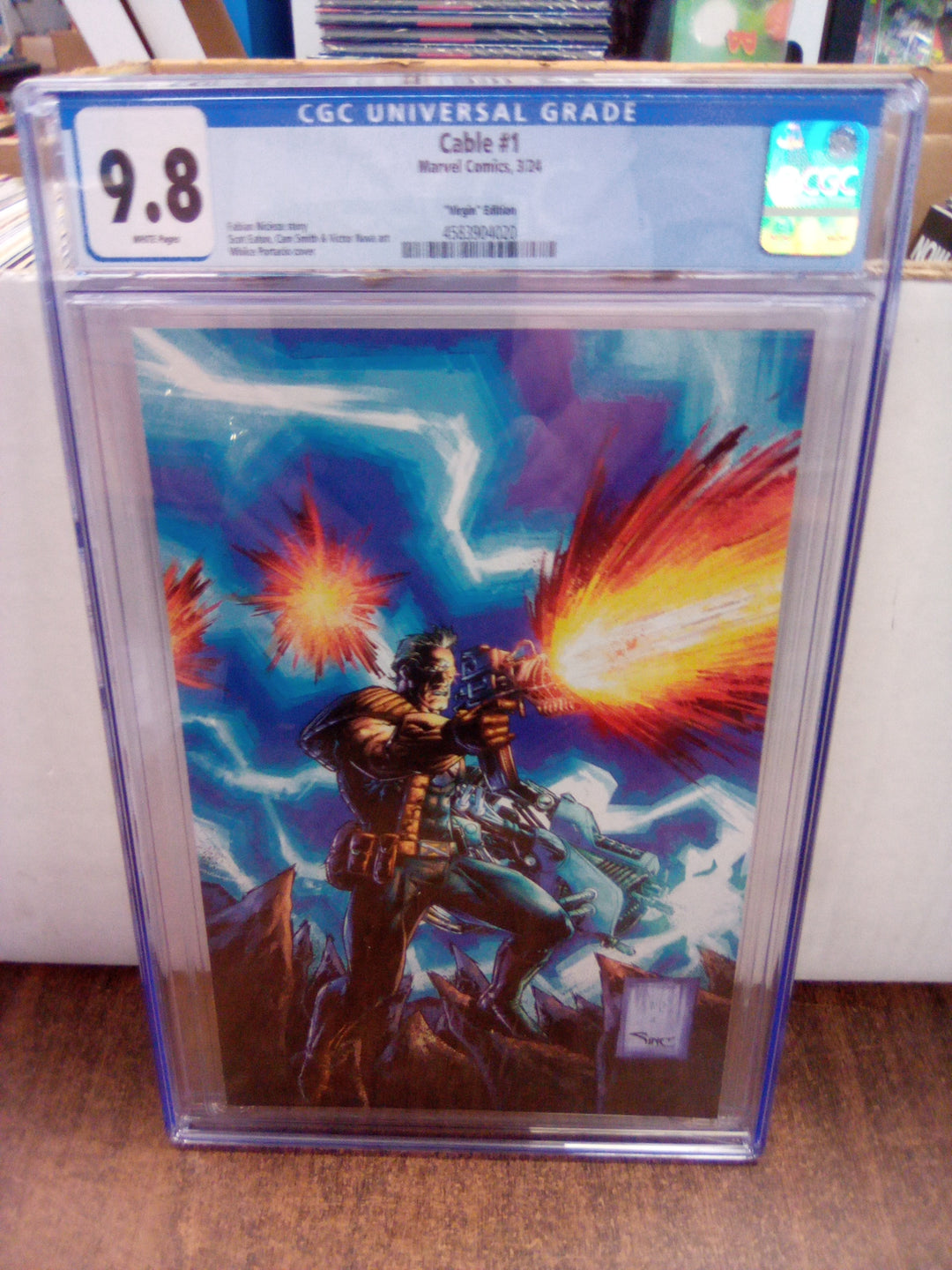 Cable #1 (2024) Portacio Virgin Variant CGC 9.8