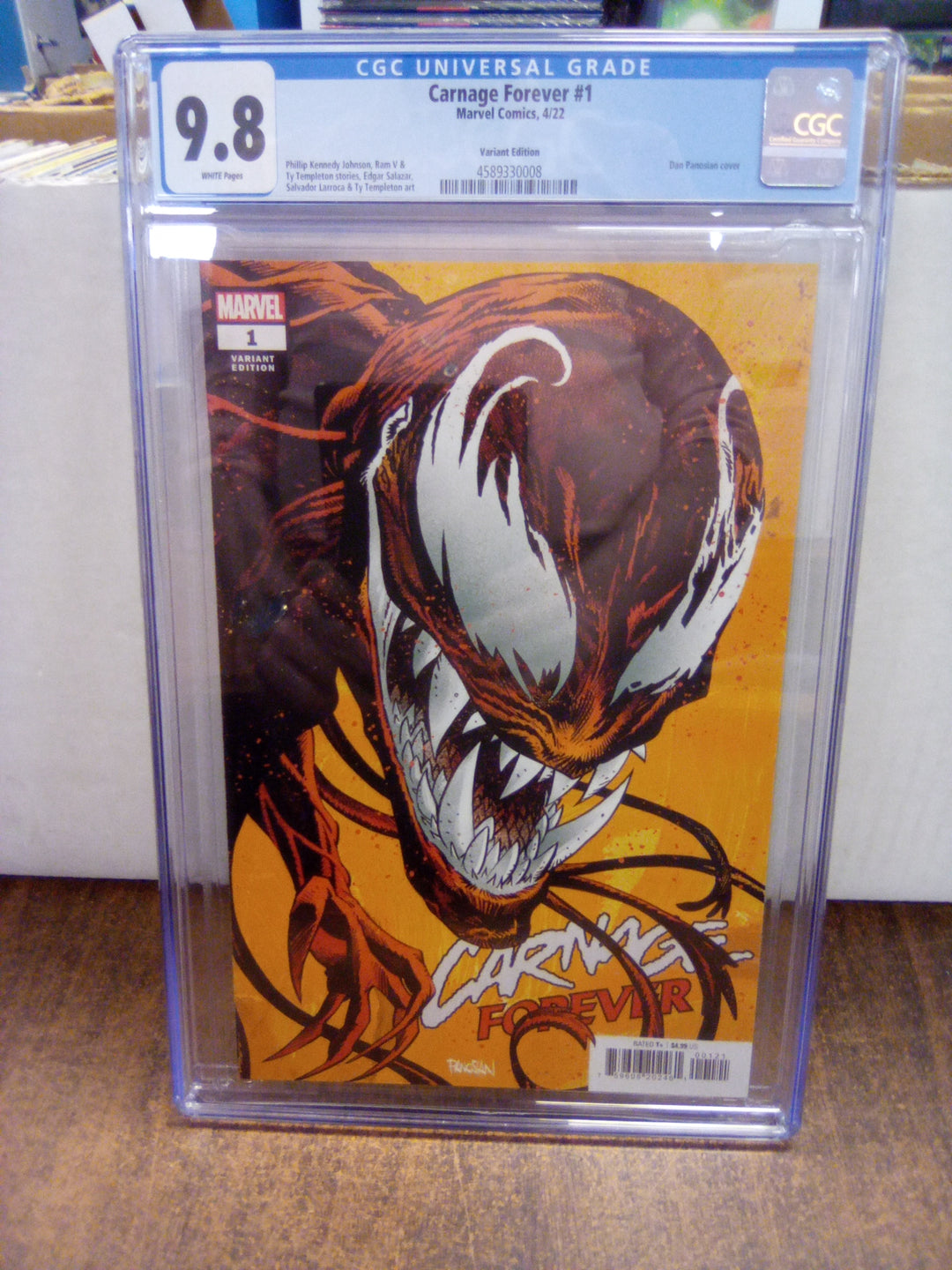 Carnage Forever #1 (2022) Panosian Variant CGC 9.8