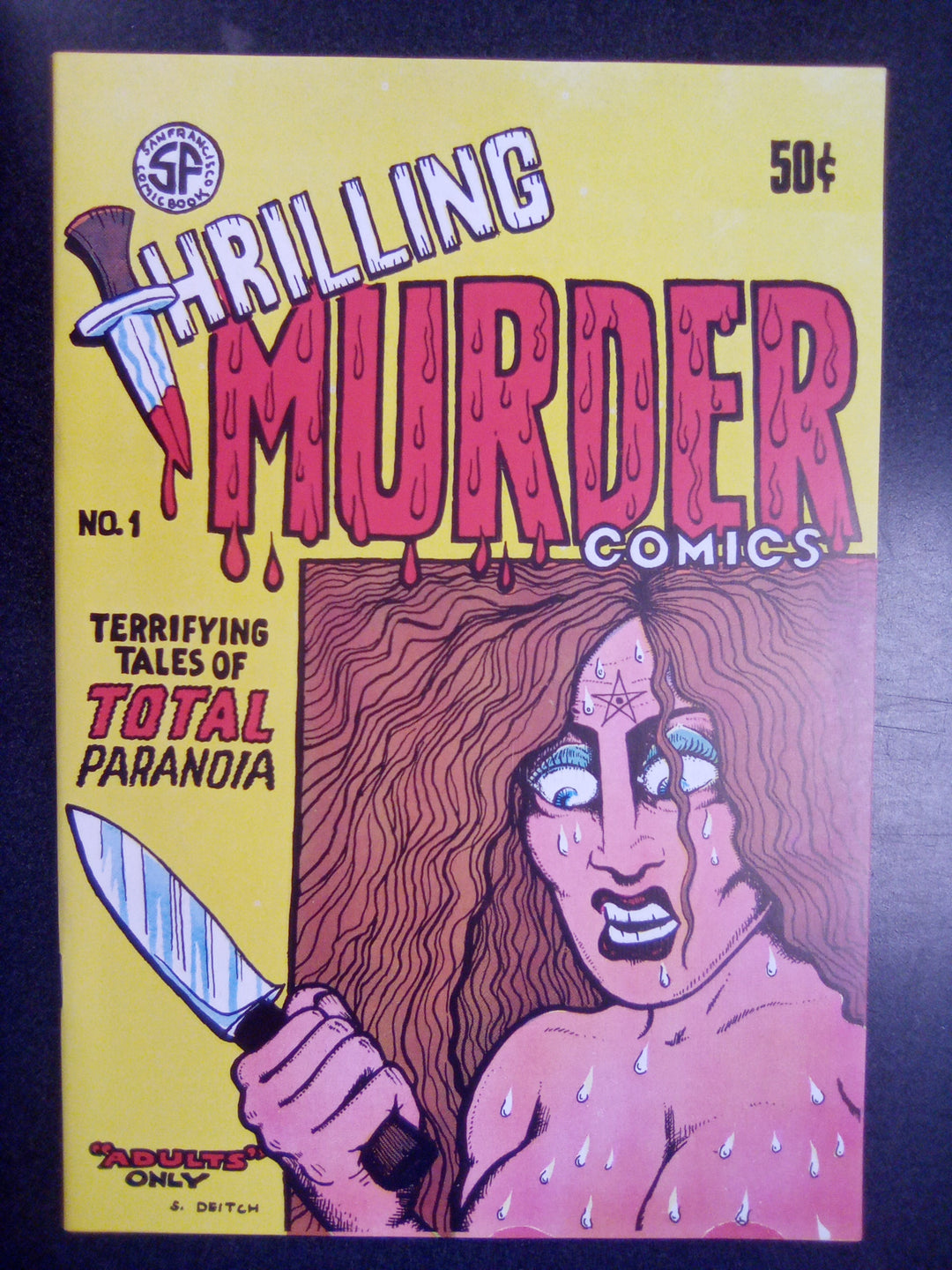Thrilling Murder Comics #1 Second Print (Very Fine)
