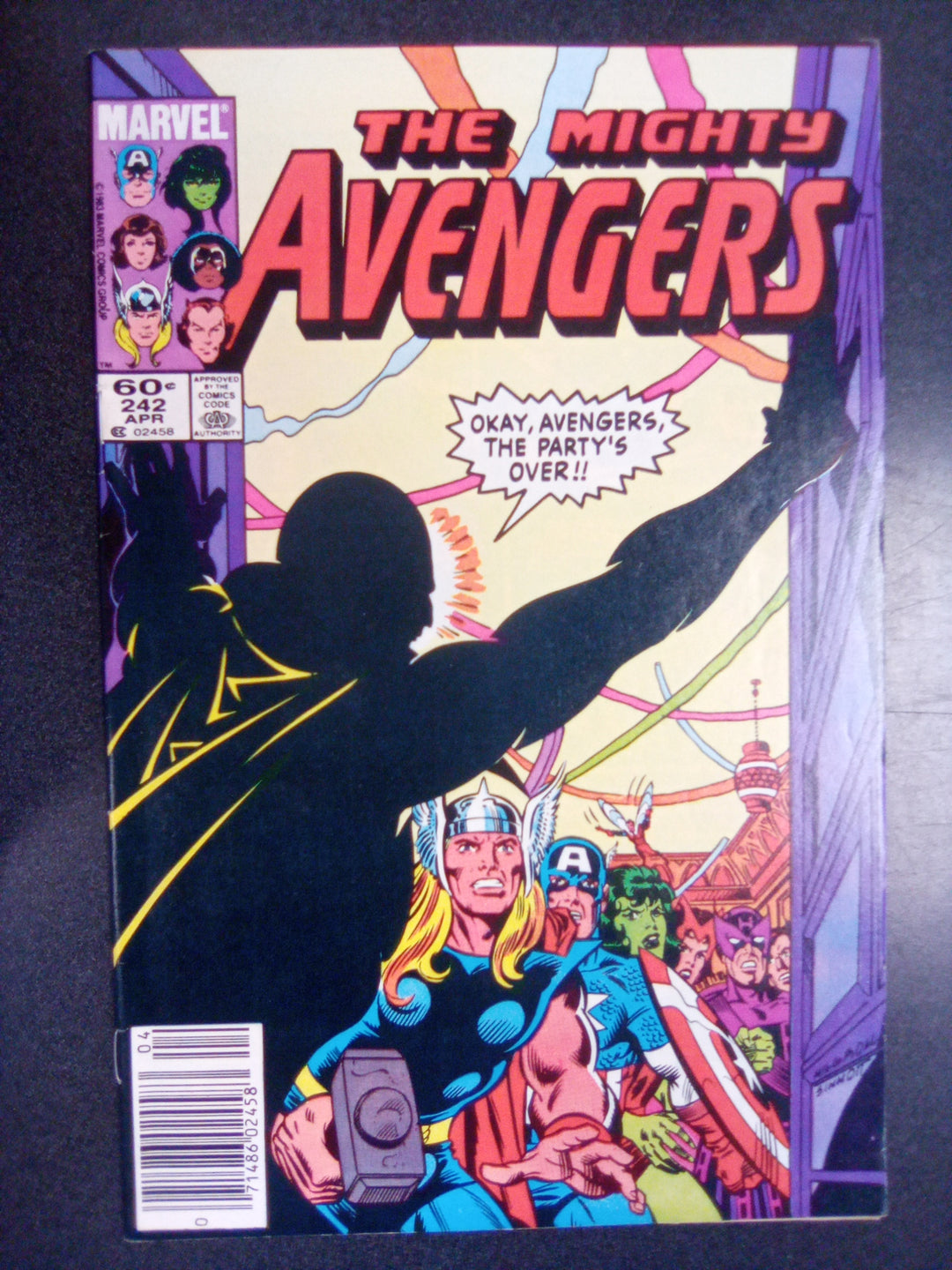 Avengers #242 (1984, Newsstand) VF/NM