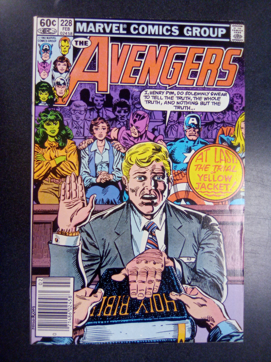 Avengers #228 (1982, Newsstand) VF/NM