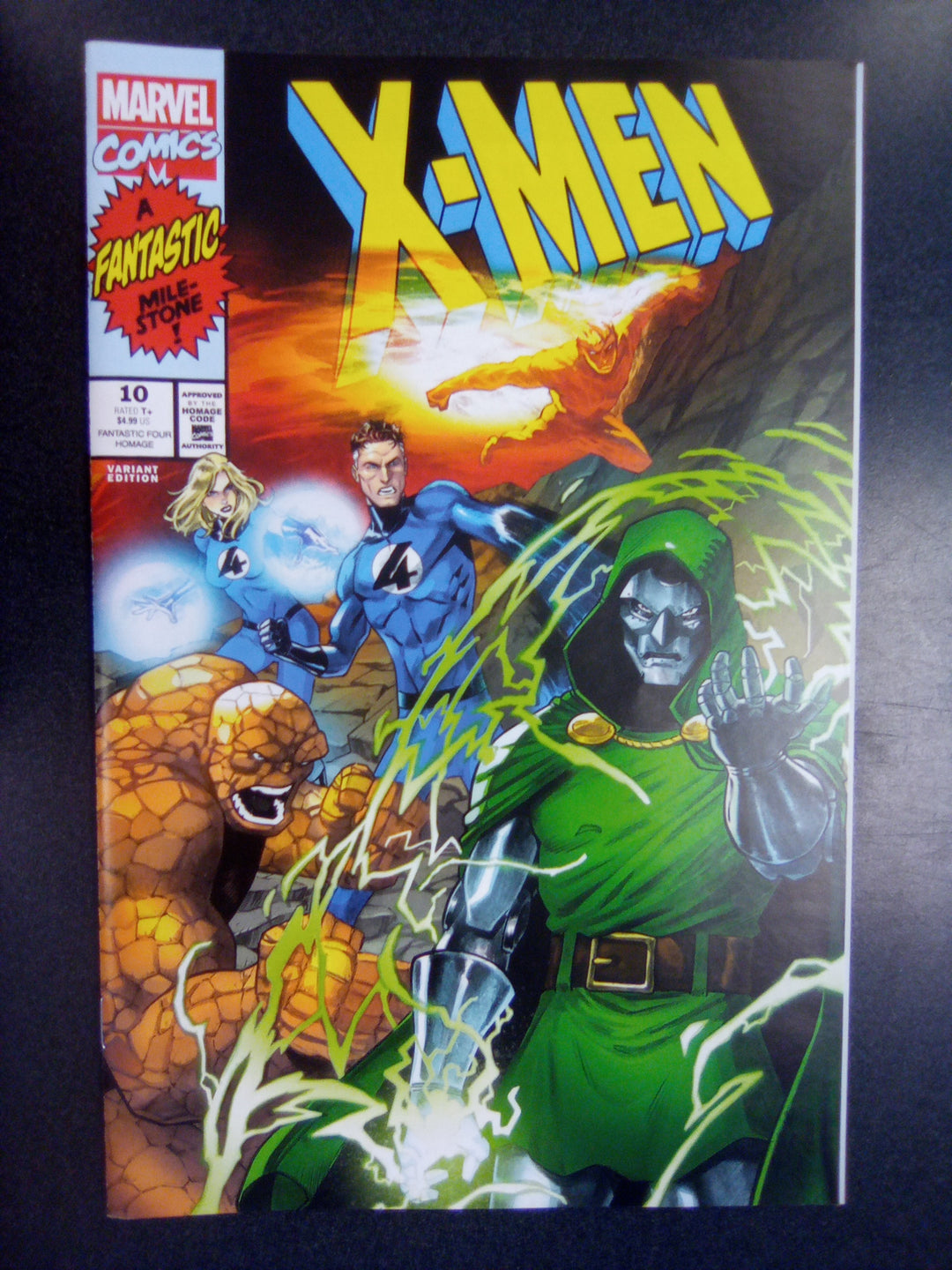 X-Men #10 Michele Bandini Fantastic Four Homage Variant