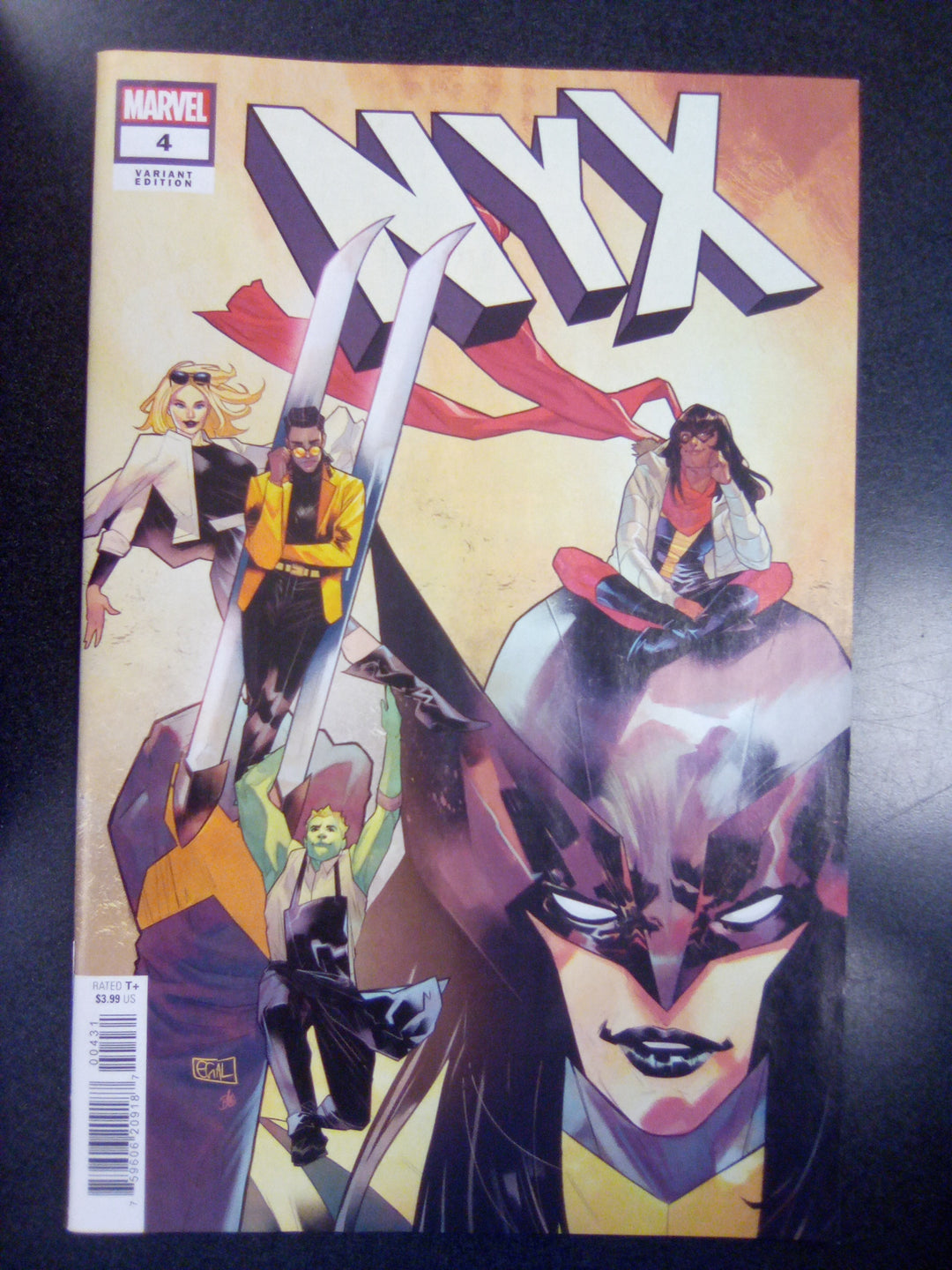 NYX #4 Edwin Galmon Variant