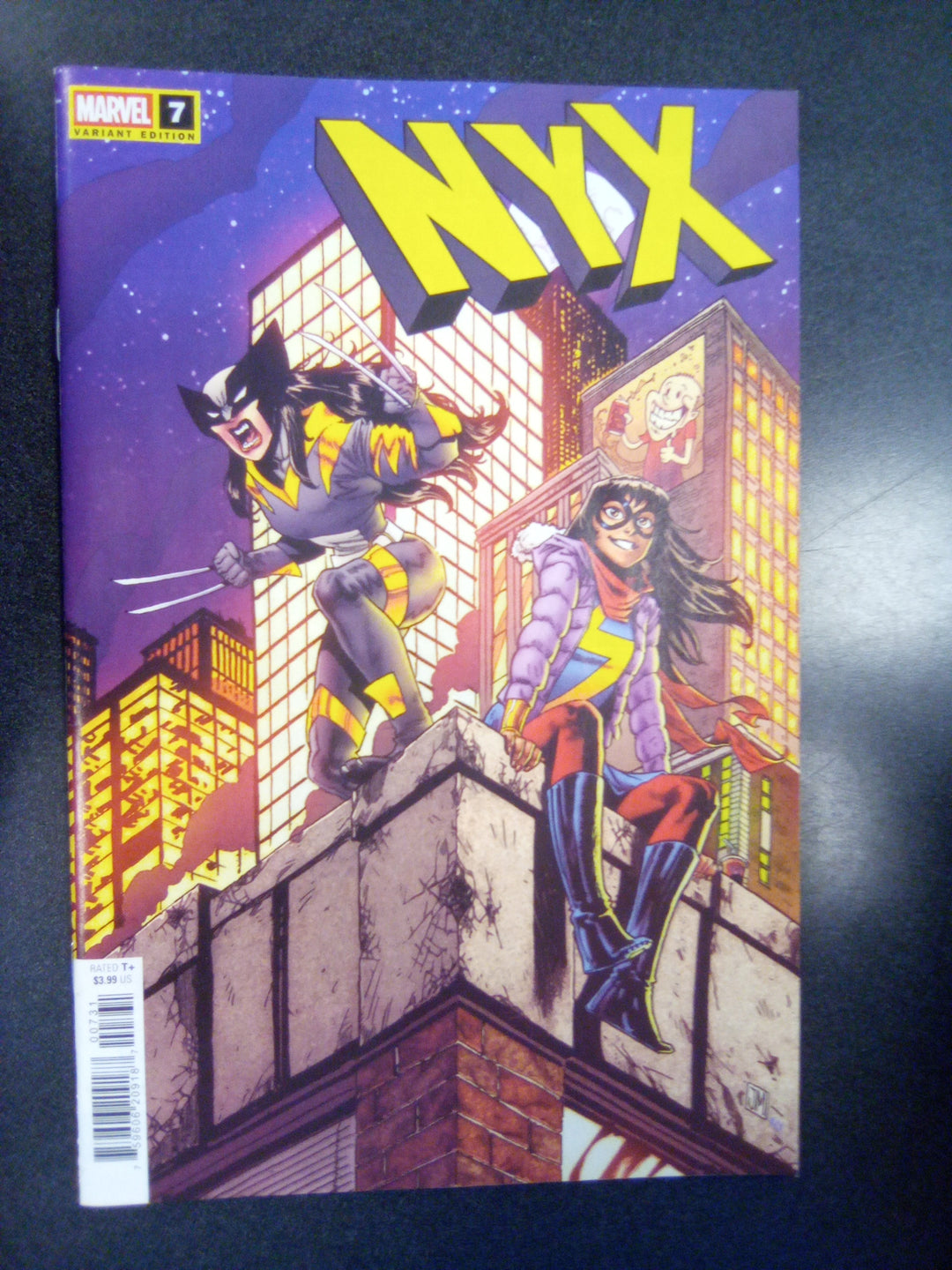 NYX #7 Justin Mason Variant