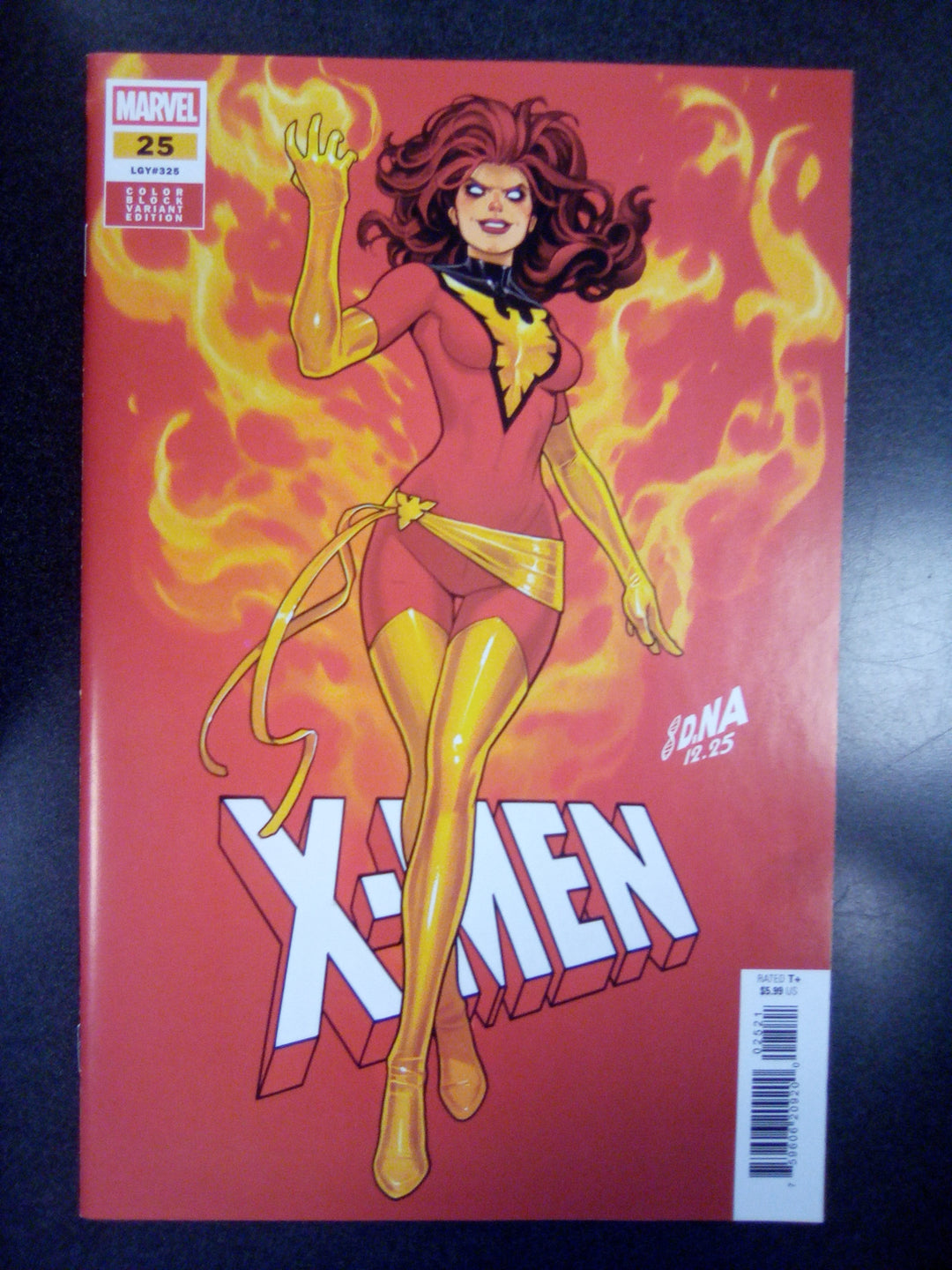 X-Men #25 David Nakayama Color Block Red Variant