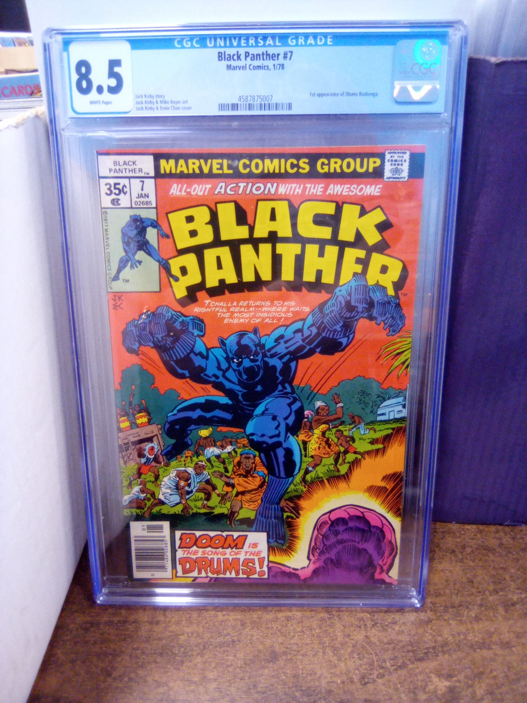 Black Panther #7 (1978) CGC 9.8