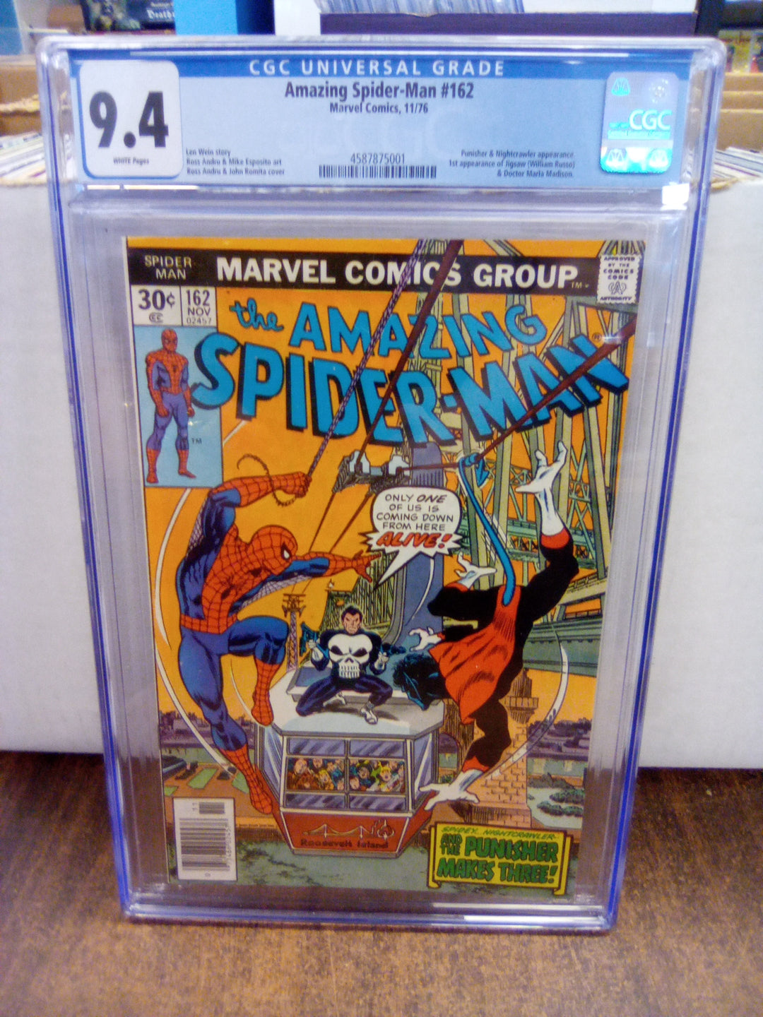 Amazing Spider-Man #162 (1976) CGC 9.4