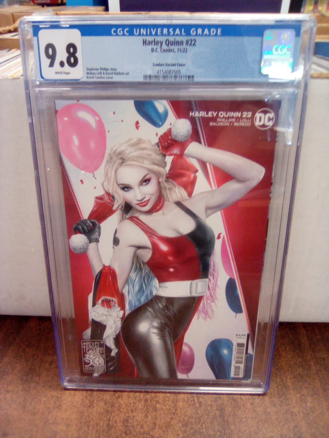 Harley Quinn #22 (2022) Natali Sanders Variant CGC 9.8