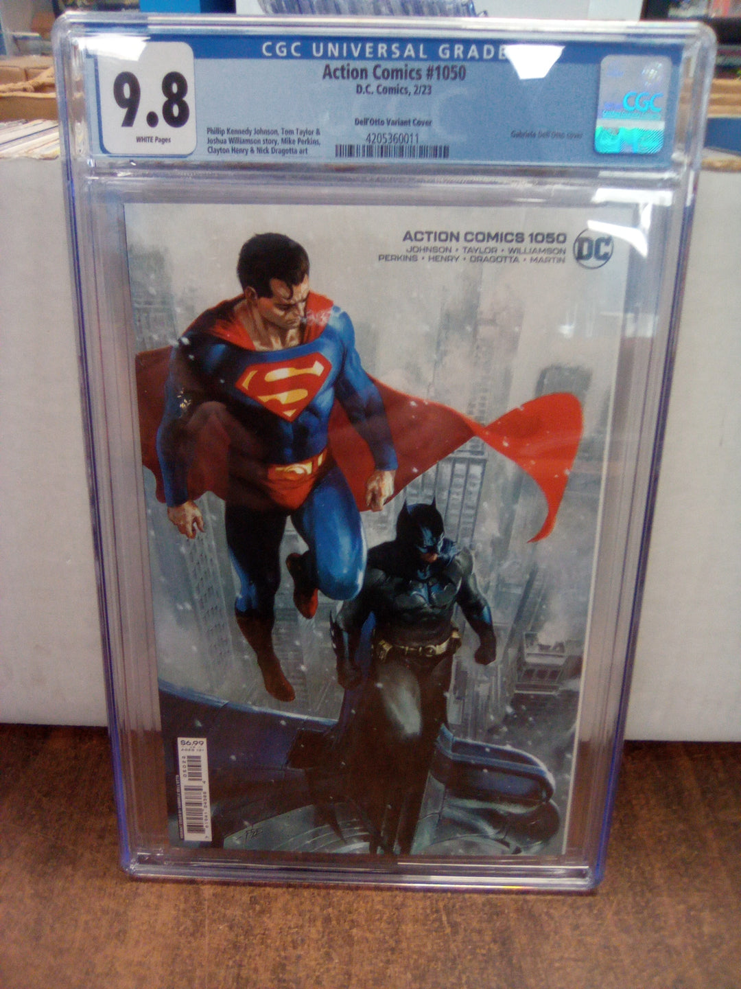 Action Comics #1050 (2023) Gabriele Dell'Otto Variant CGC 9.8
