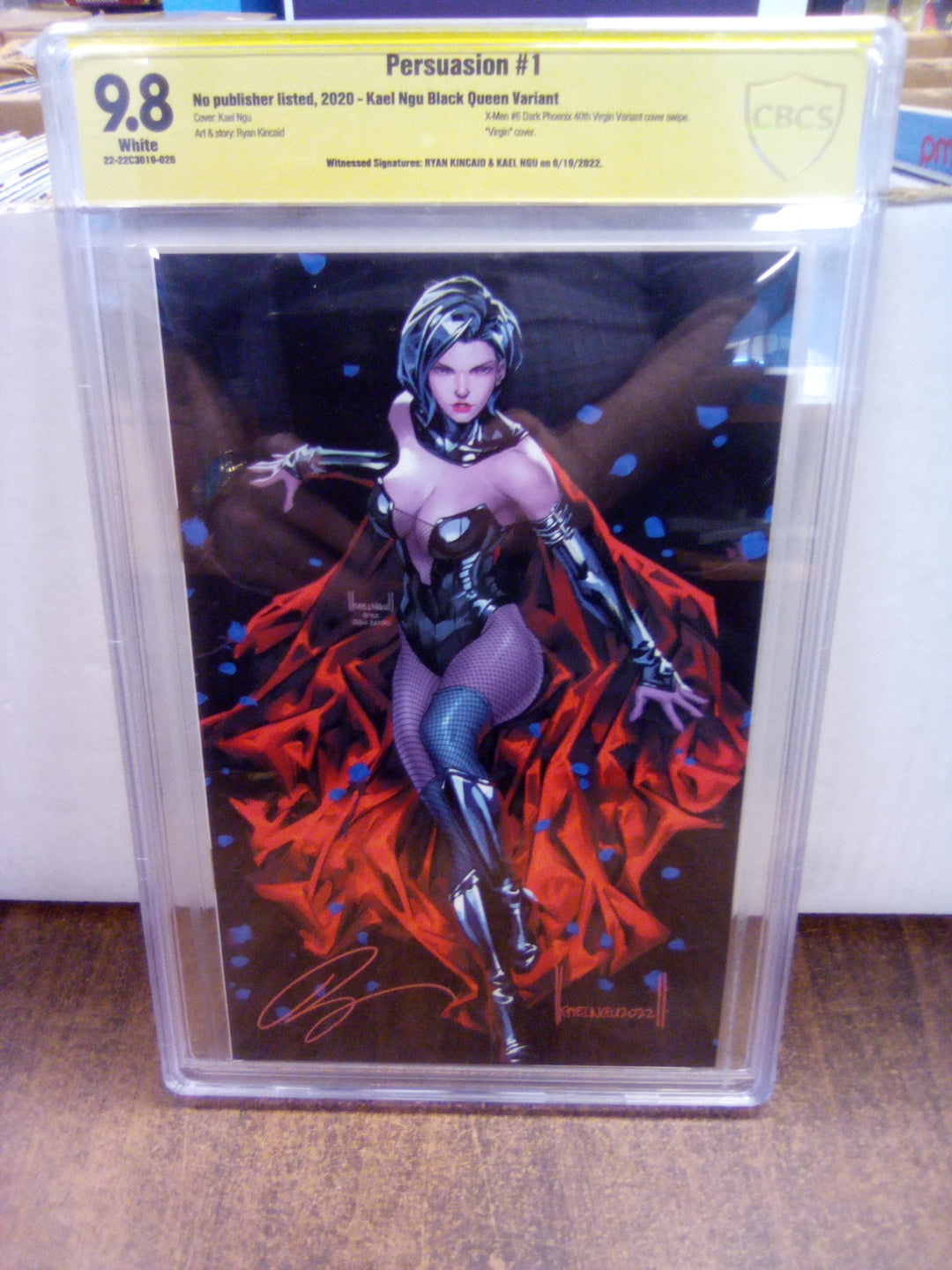 Persuasion #1 CBCS 9.8 Signed by Ryan Kincaid & Kael Ngu