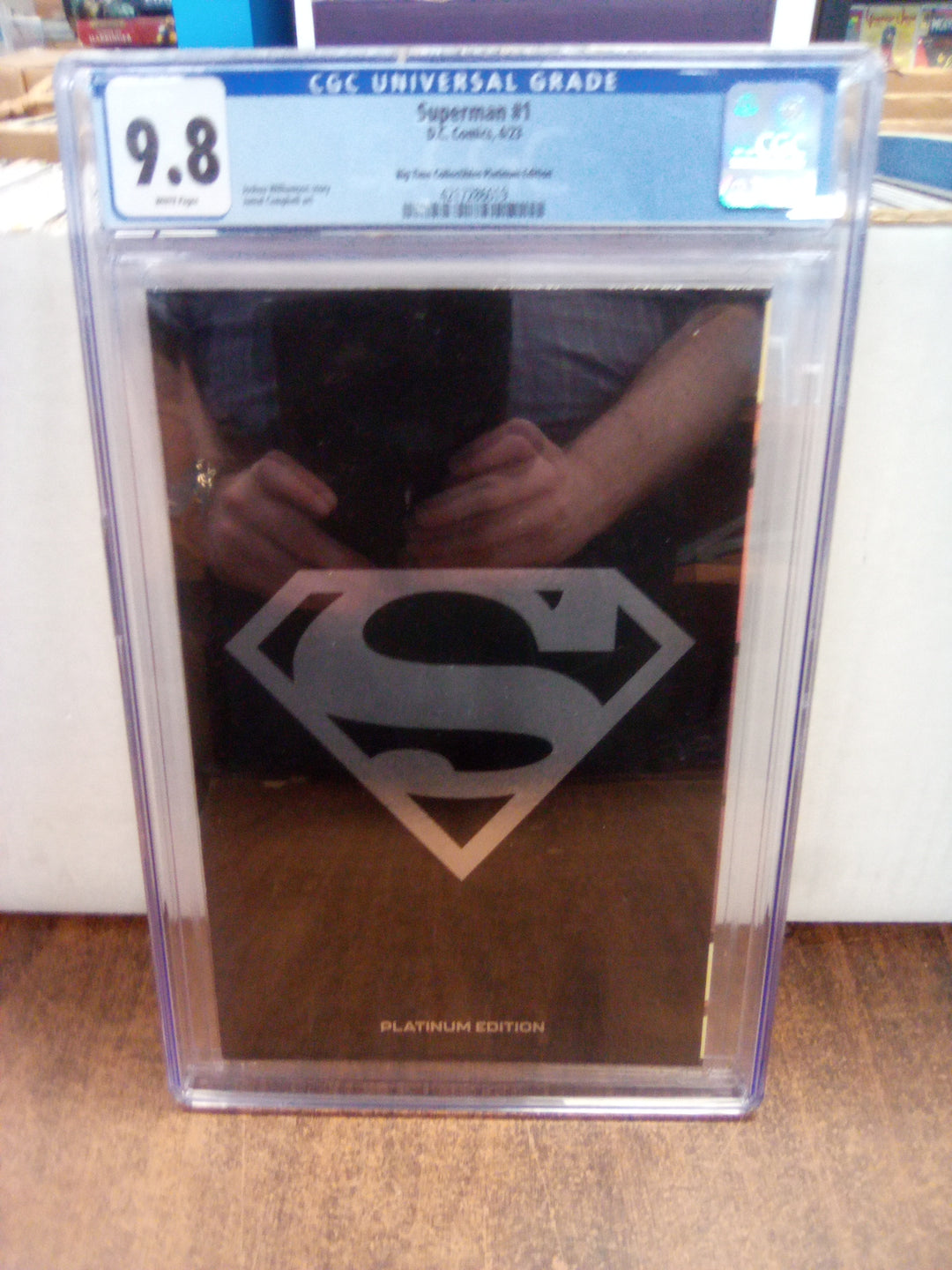 Superman #1 (2023) Platinum Edition CGC 9.8