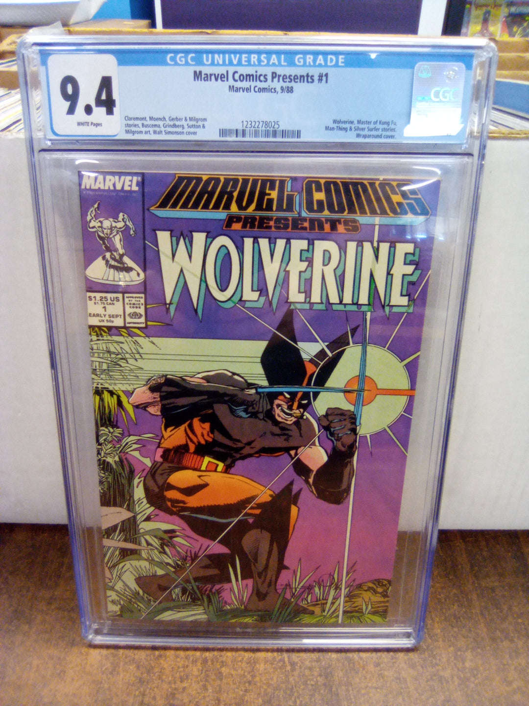 Marvel Comics Presents #1 (1988) CGC 9.4