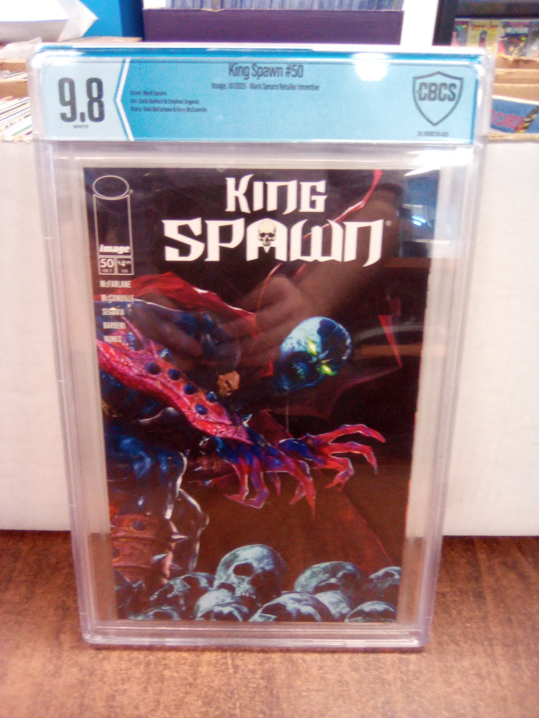 King Spawn #50 (2025) Mark Spears Variant CBCS 9.8