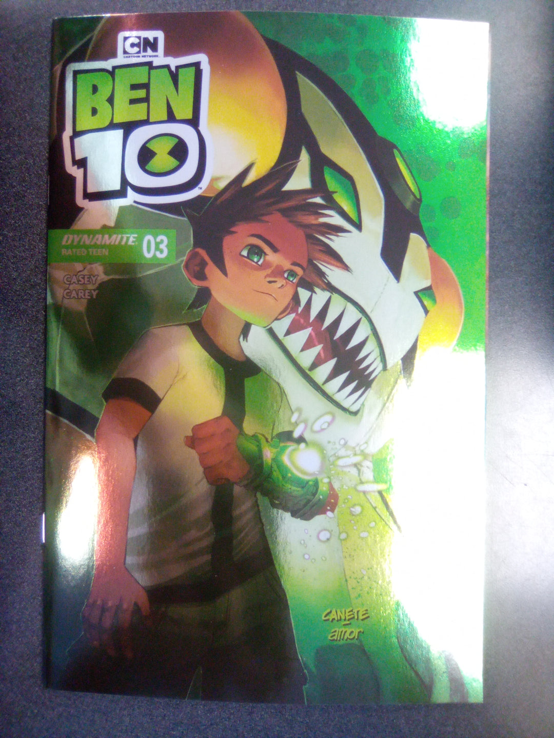 Ben 10 #3 Cover Q 1:7 Eric Canete Foil Variant