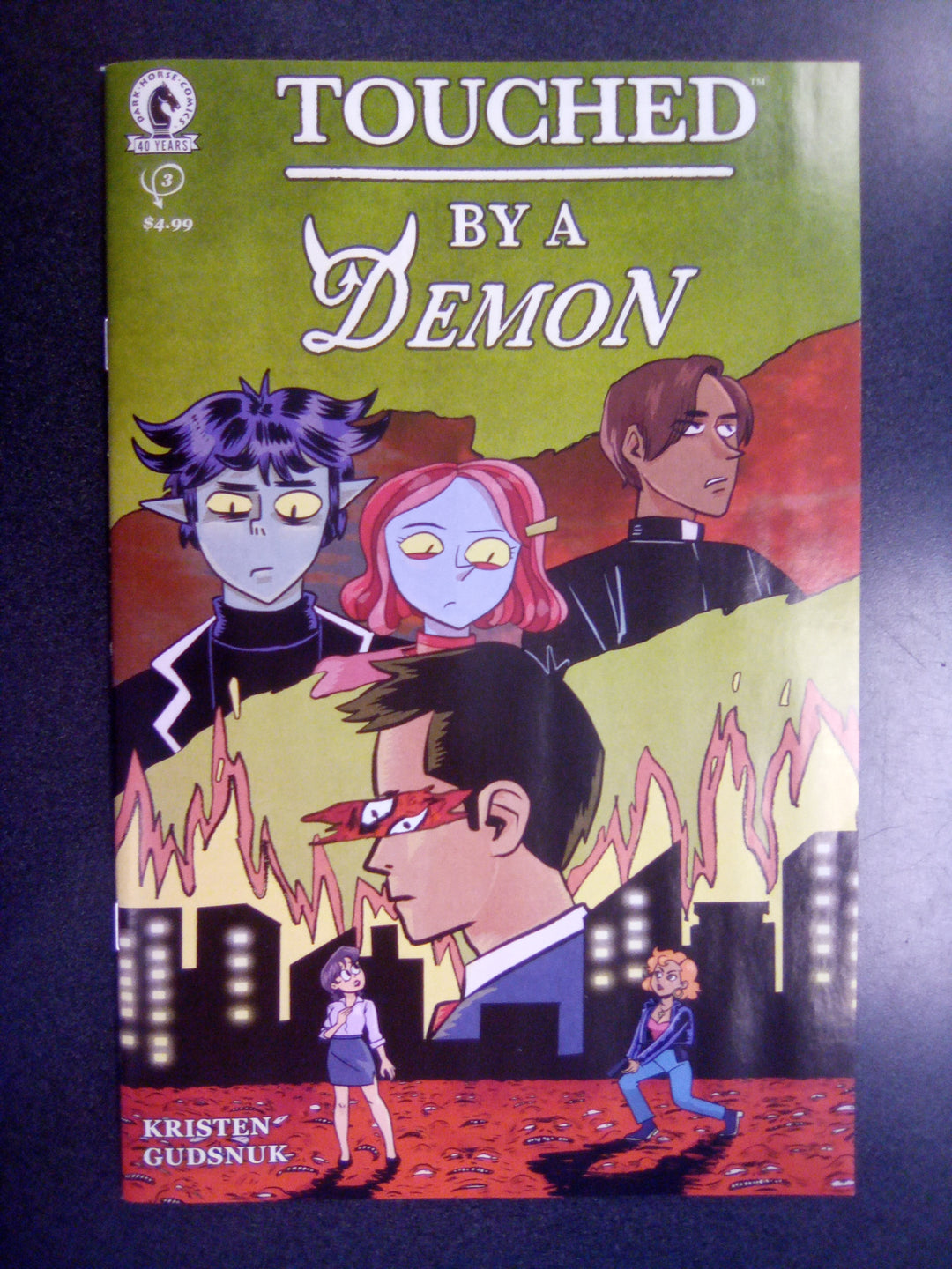 Touched By A Demon #3 (Cover A) (Kristen Gudsnuk)