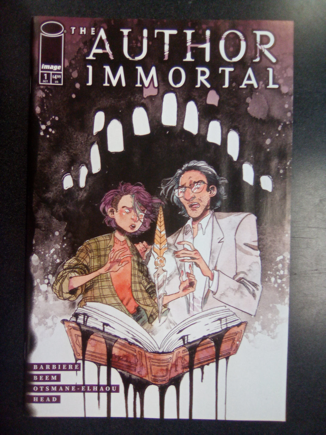 Author Immortal #1 Cover A Morgan Beem