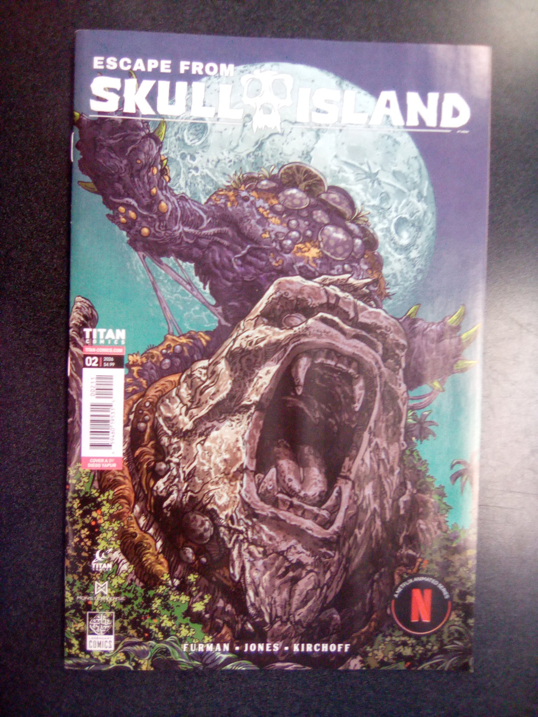 Escape From Skull Island #2 Cover A Diego Yapur Variant