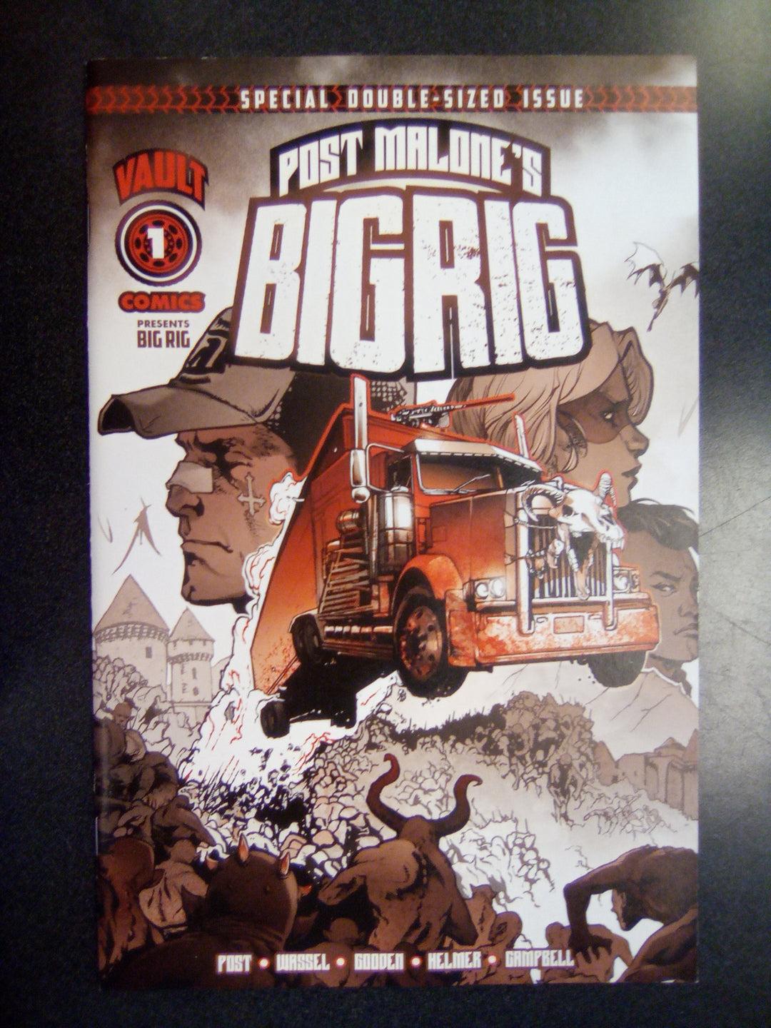 Post Malone's Big Rig #1 Cover A Nathan Gooden