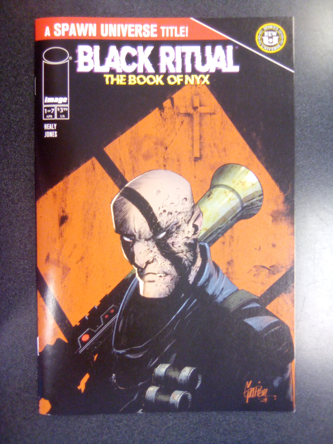 Spawn Black Ritual The Book Of NYX #1 (Of 7) Cover B Jonathan Glapion Variant