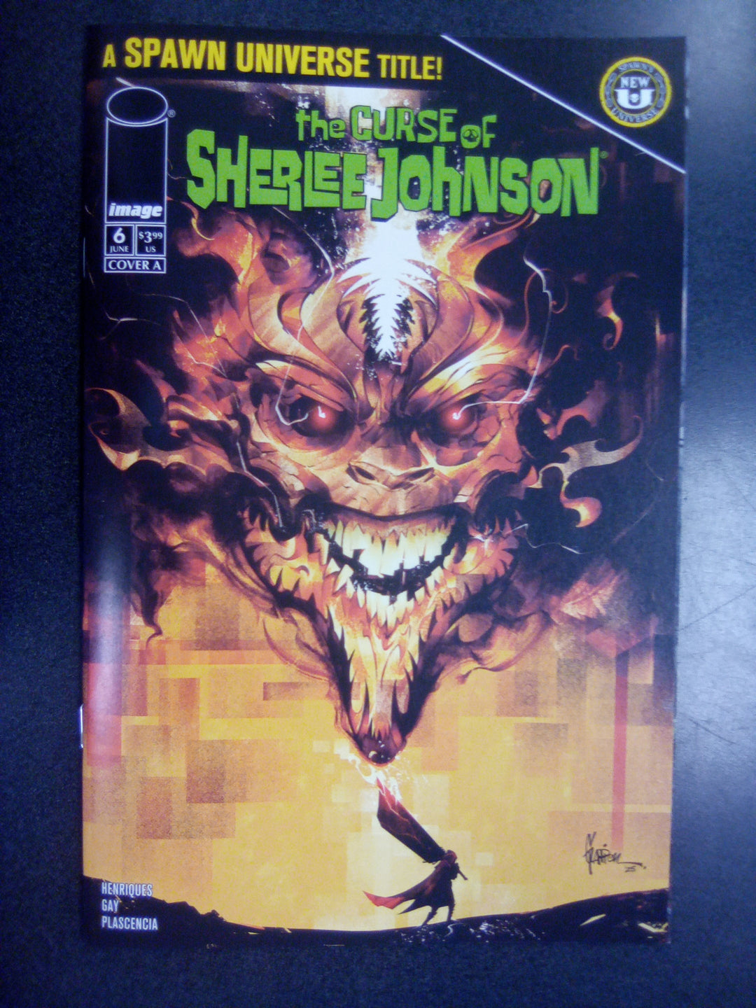 Spawn The Curse Of Sherlee Johnson #6 Cover A Jonathan Glapion