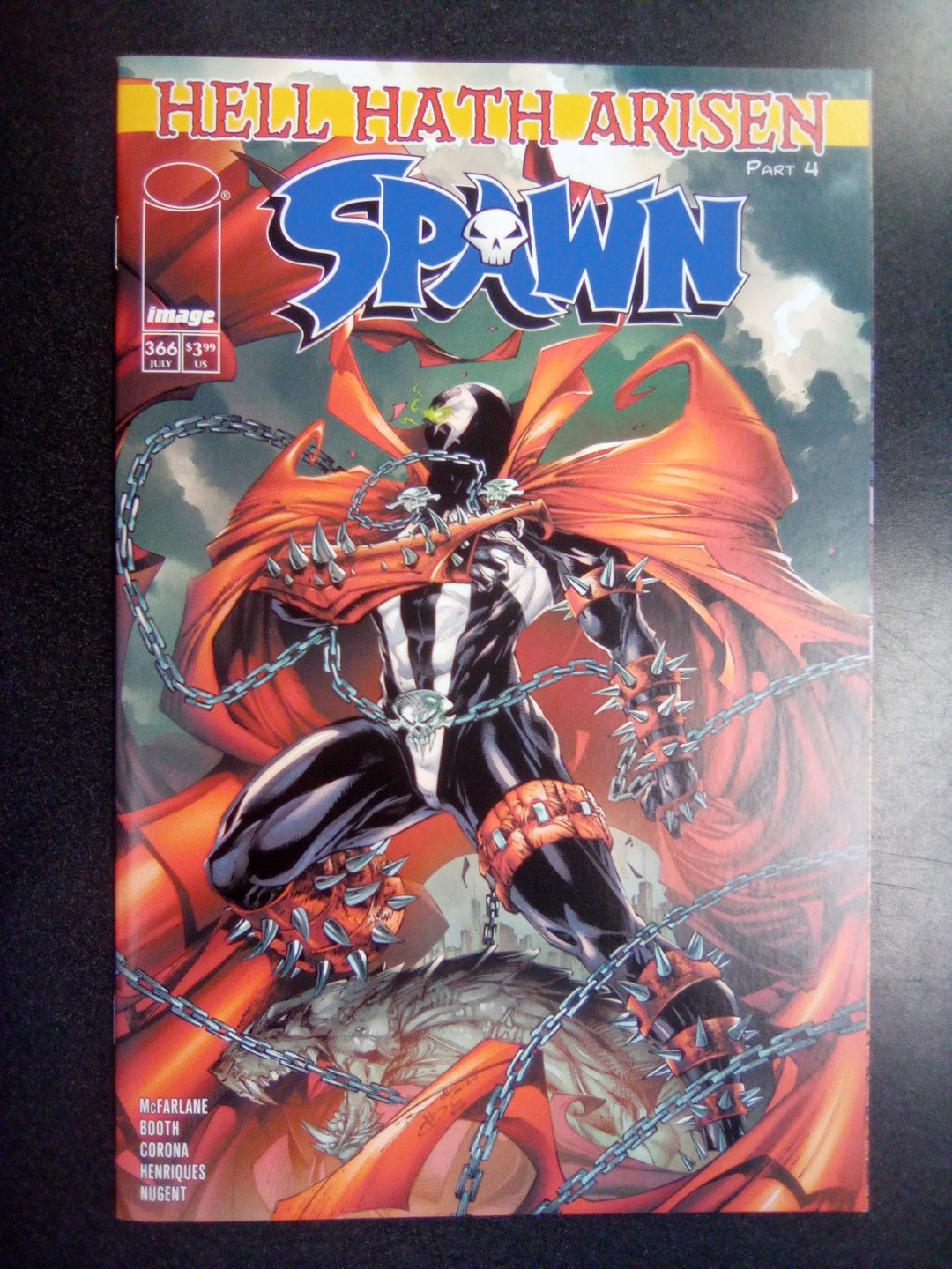 Spawn #366 Cover A Brett Booth
