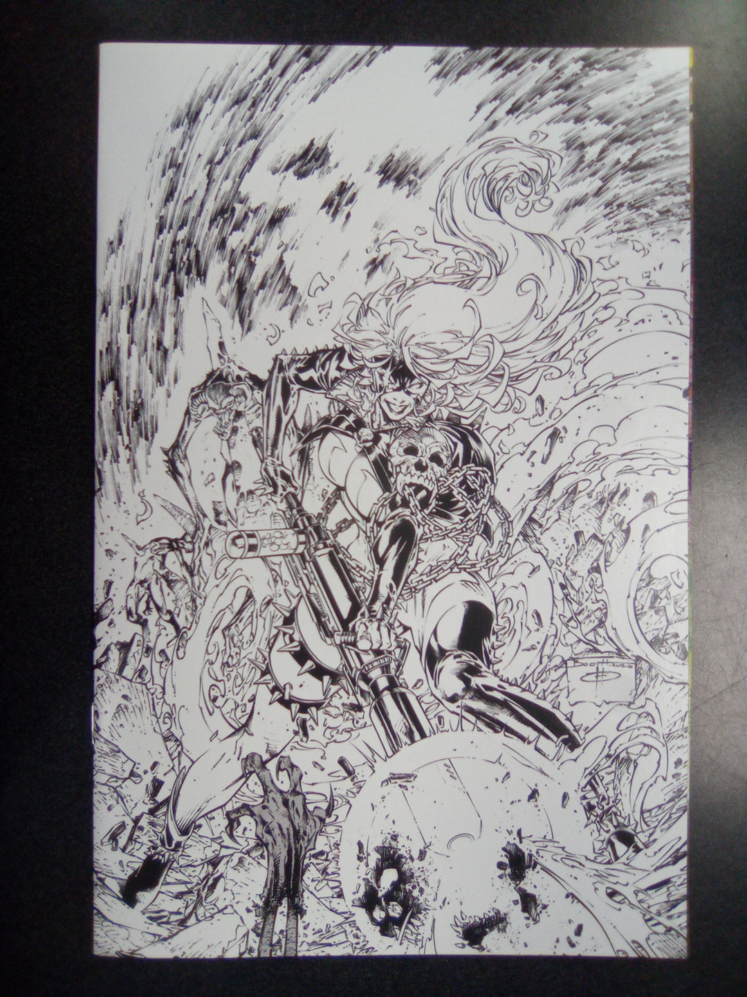 She Spawn #1 (Of 5) Cover E Brett Booth Black & White Variant