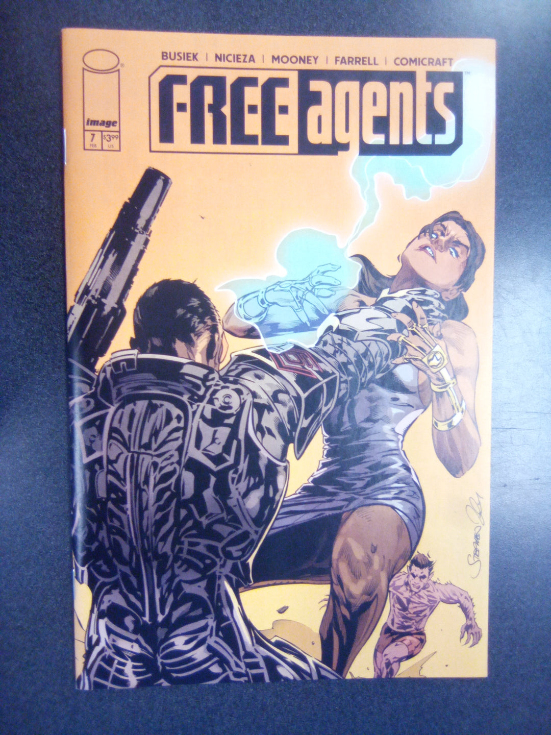 Free Agents #7 Cover A Stephen Mooney