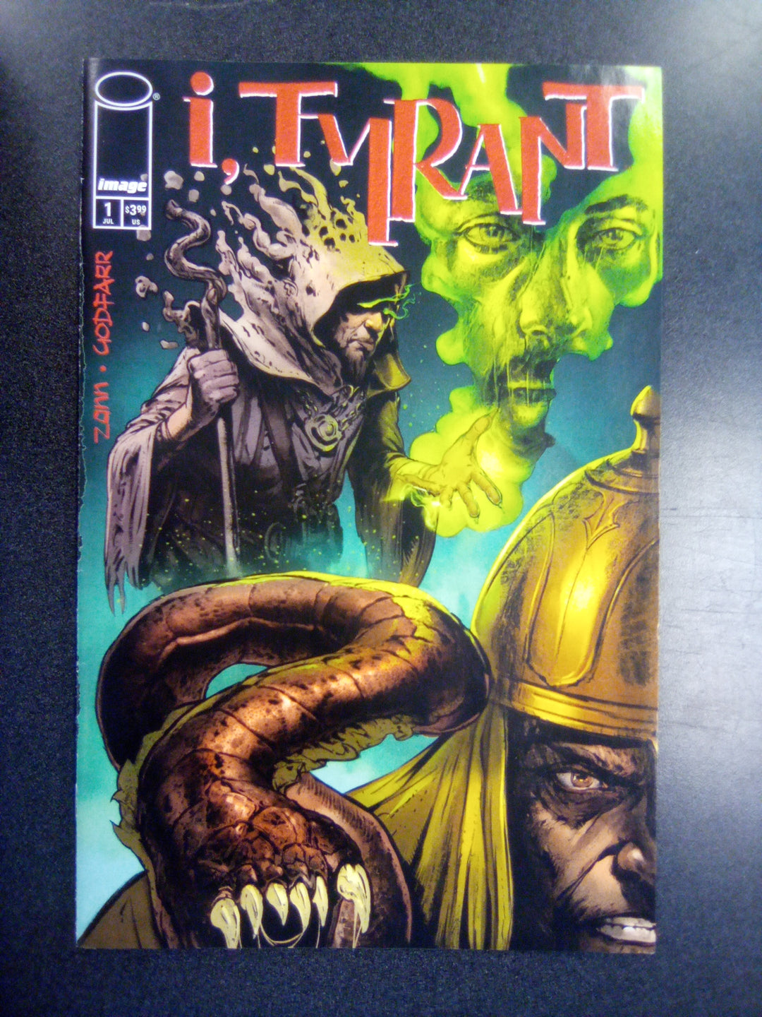 I Tyrant #1 Cover B Godfarr Connecting Variant